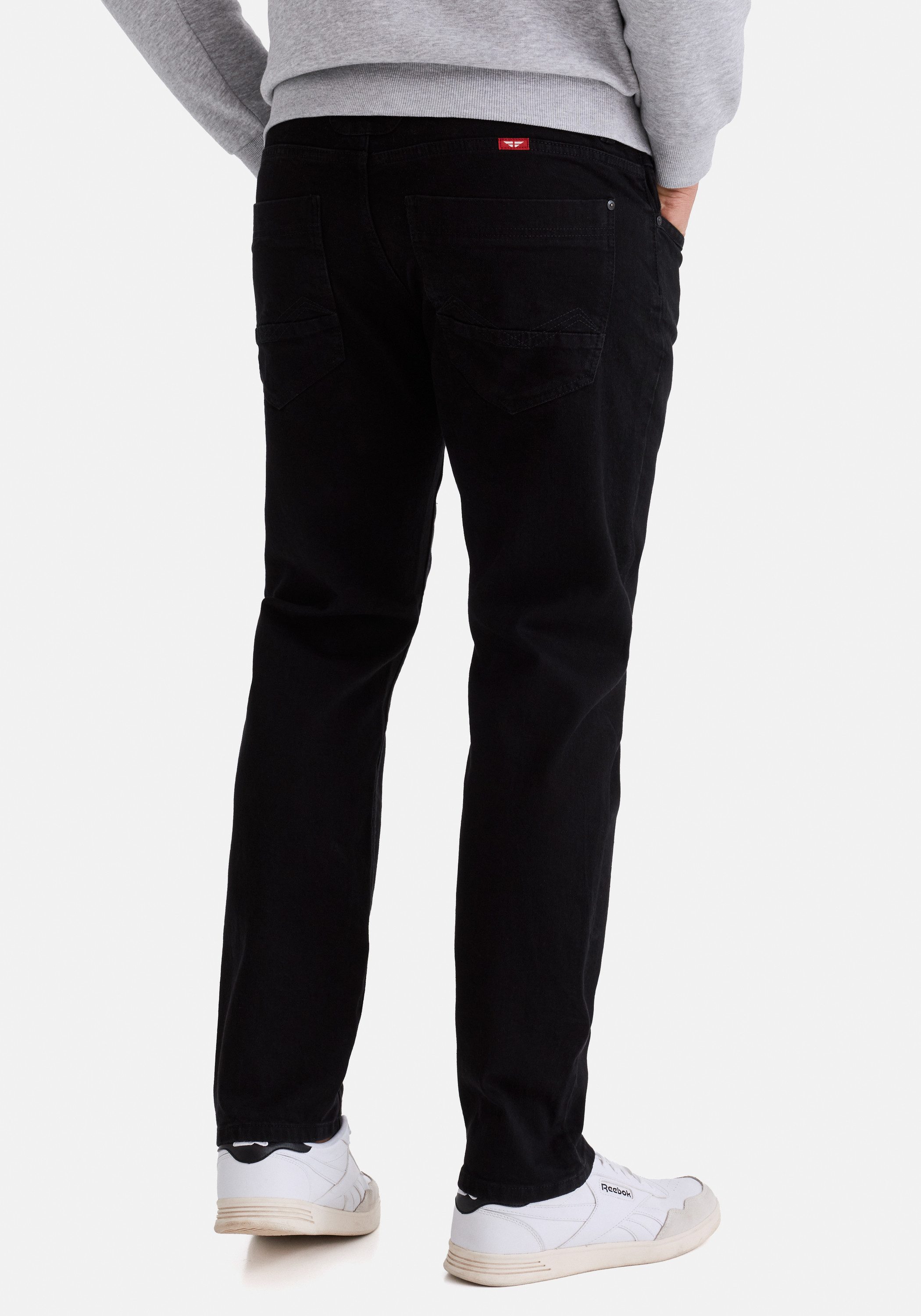 HERO by John Medoox 5-Pocket-Jeans Baxter Denim Relaxed Fit Jeans Relaxed Fit Casual Clean Wash Denim Jeans für Herren – Bild 2 von 3