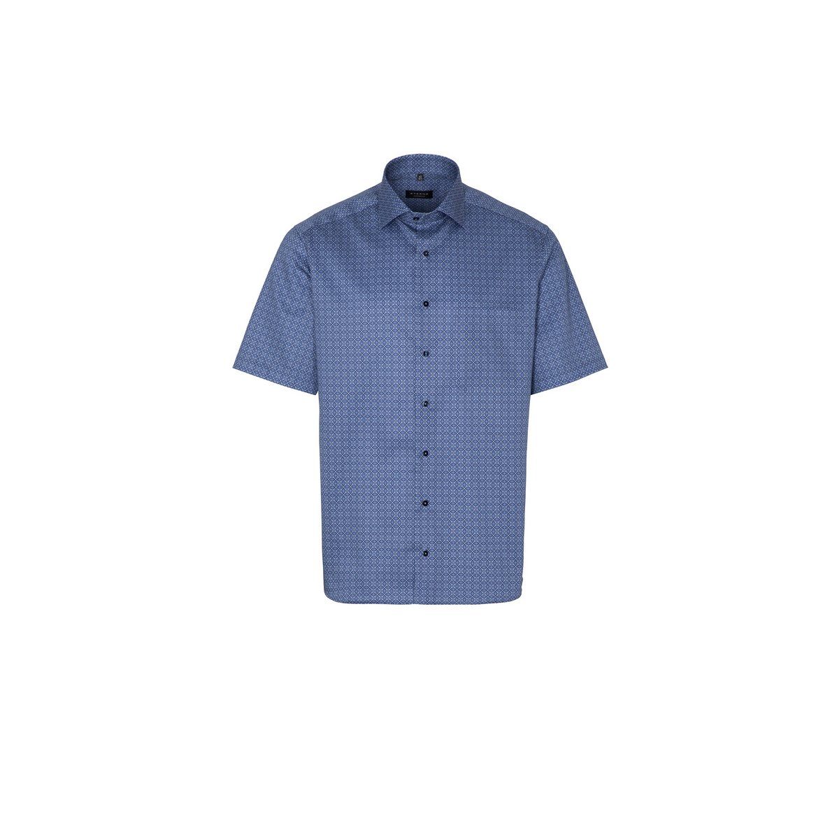(1-tlg., keine Angabe) blau Kurzarmhemd Eterna