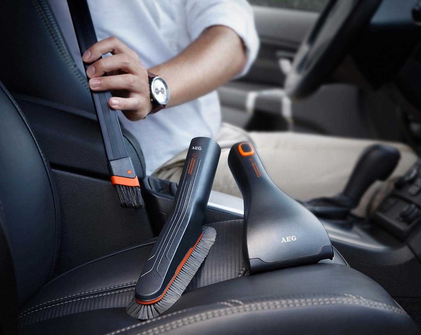 AEG Staubsaugerdüsen-Set 360° Home & Car Kit AKIT12, Zubehör für VX8, VX9, LX8, (Set, 3-tlg), Soft-/Fugen-/Turbodüse