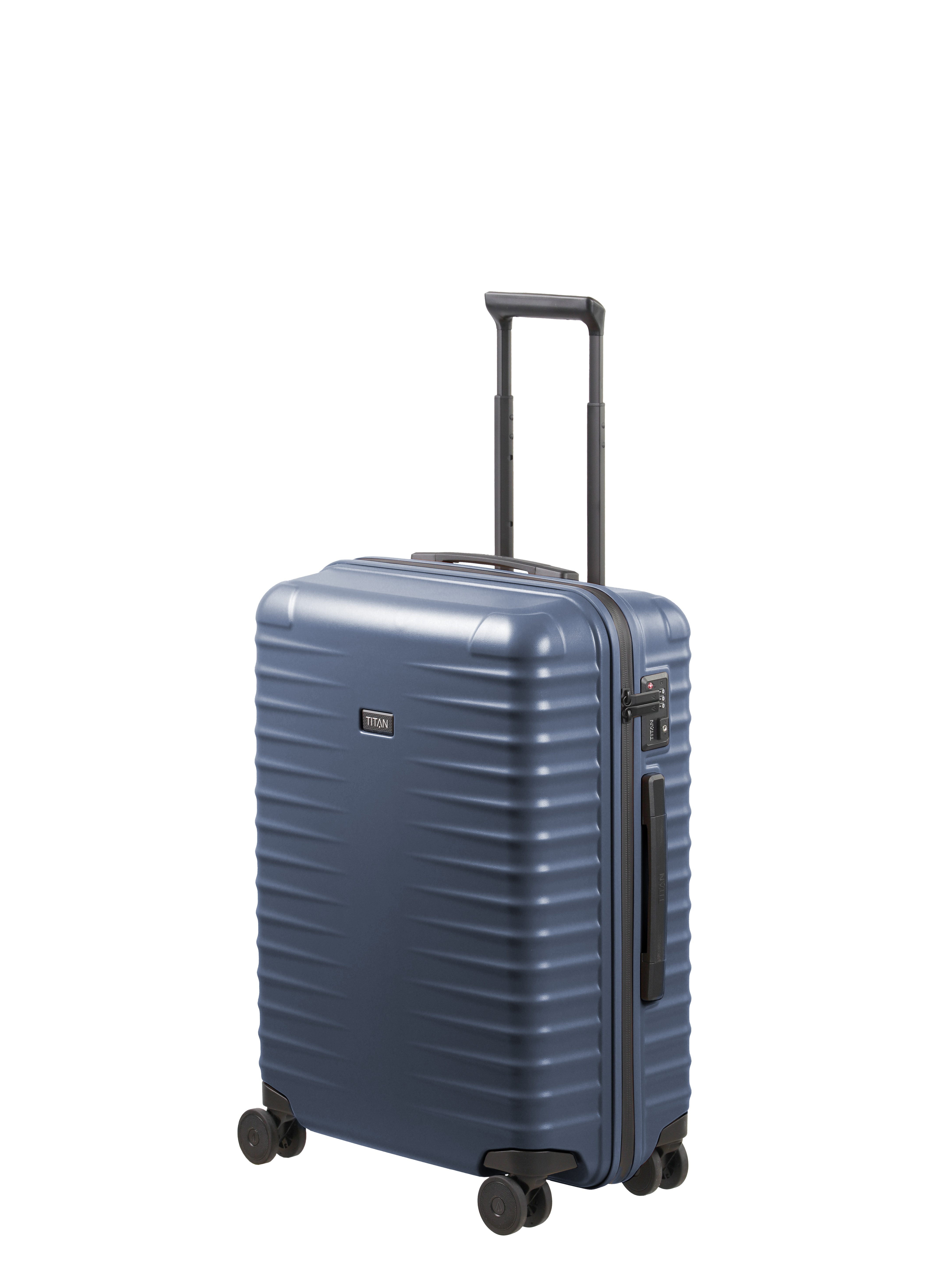 TITAN® Trolley UPGRADE Koffer Hartschale, 4 Rollen, mit kratzresistenter Oberfläche und cleverer Innenaufteilung