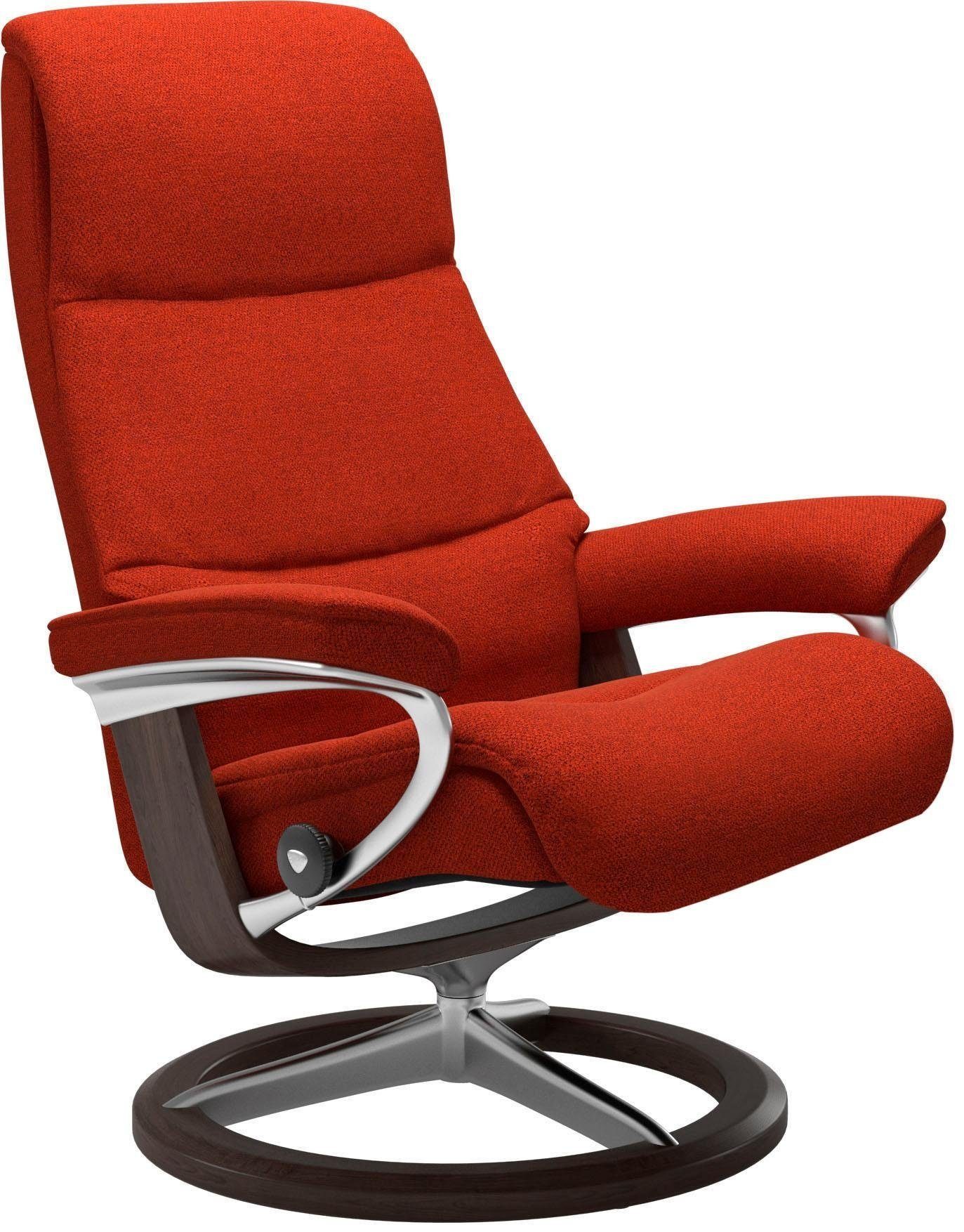 Stressless® Signature S,Gestell View, Base, Wenge Größe Relaxsessel mit