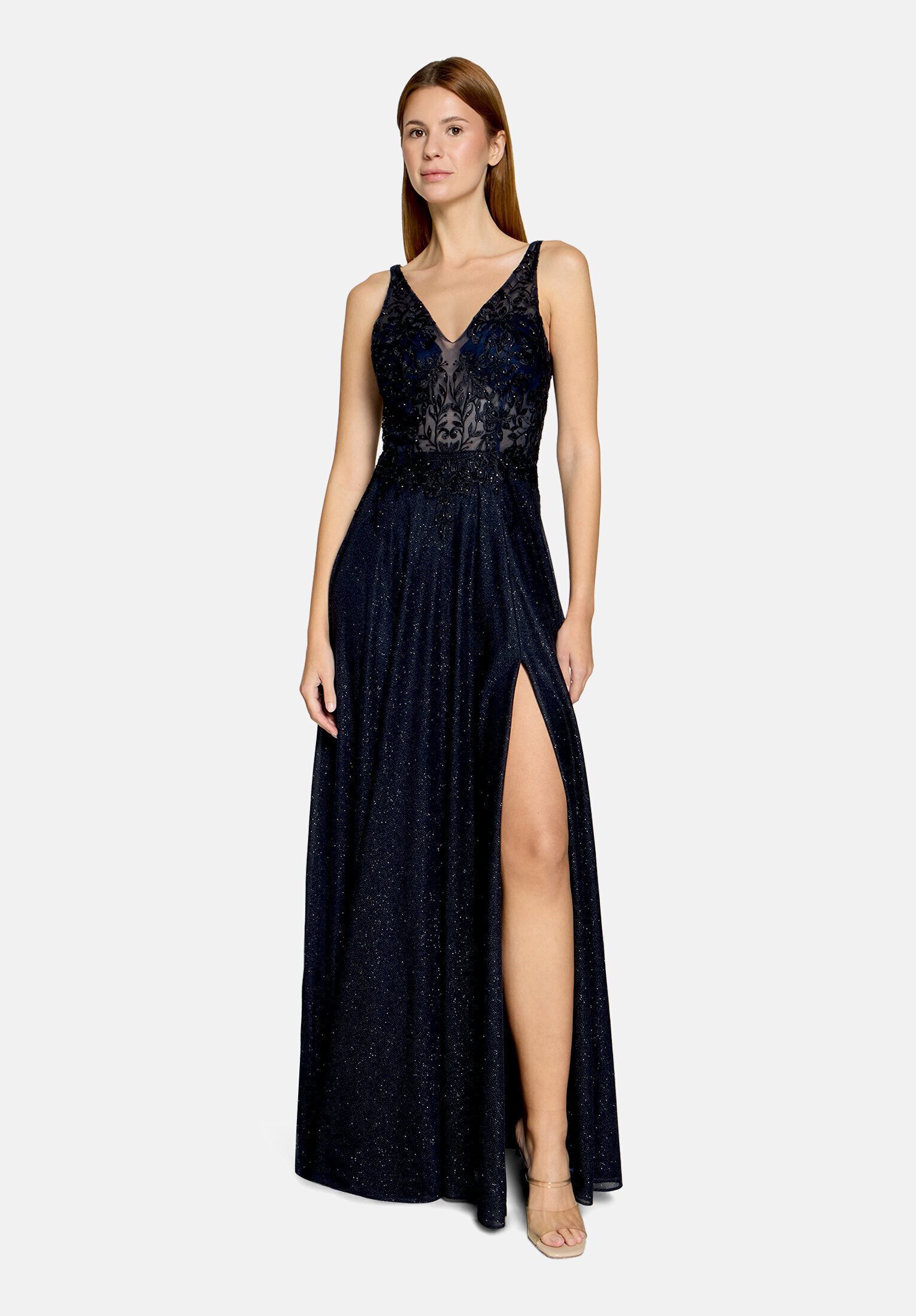 Vera Mont Abendkleid Damen im Glitzer-Look