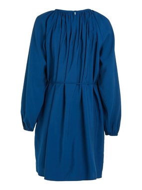Tommy Hilfiger Blusenkleid TEXTURED MODAL SHORT DRESS mit Taillenbund