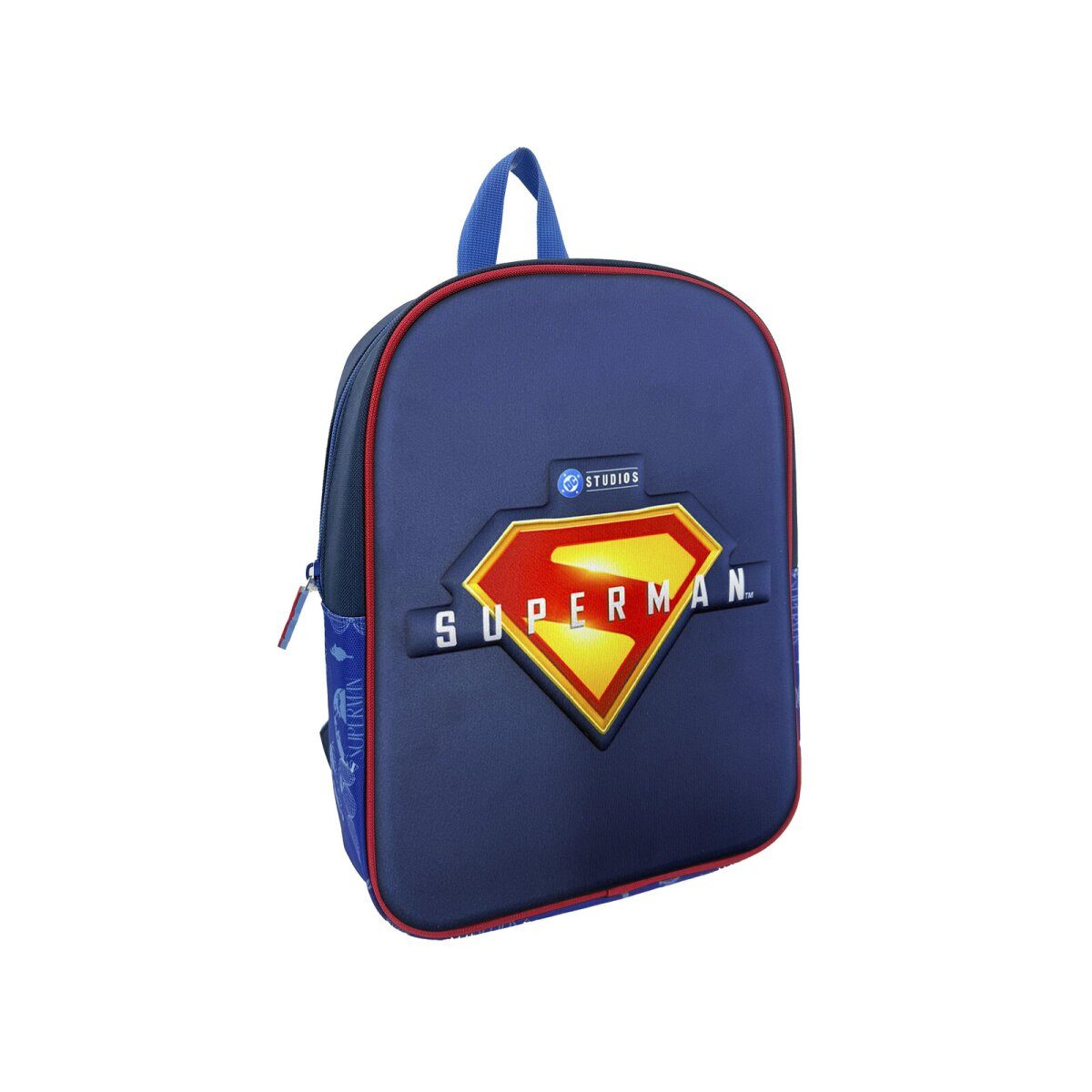Superman Kinderrucksack Superman Kinder Rucksack 32 cm 3D Schulrucksack Kindergarten (1-tlg)