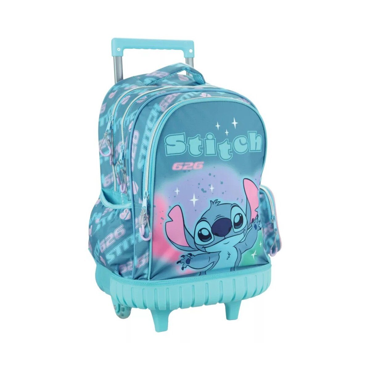 Disney Kinderrucksack Disney Lilo und Stitch Brush It Out Premium Rollrucksack, (1-tlg)