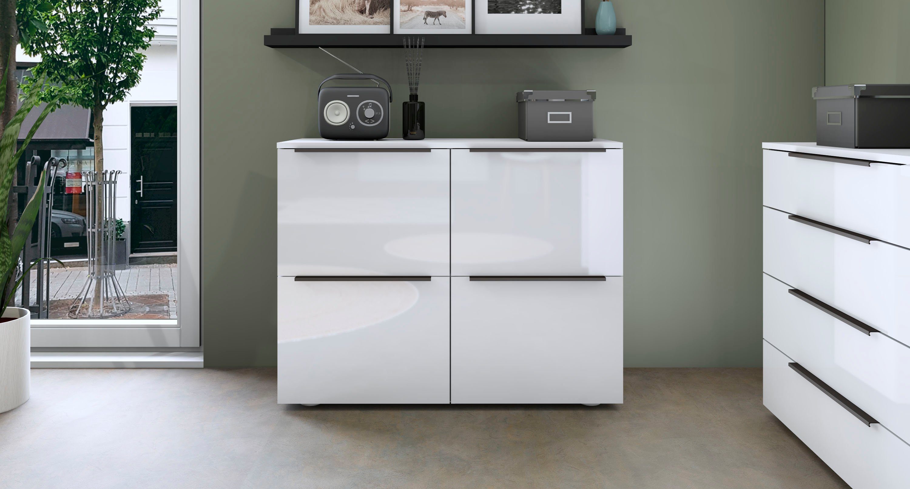 borchardt Möbel Aktenschrank Tom Breite 93 cm, Mehrzweckschrank – Bild 2 von 5