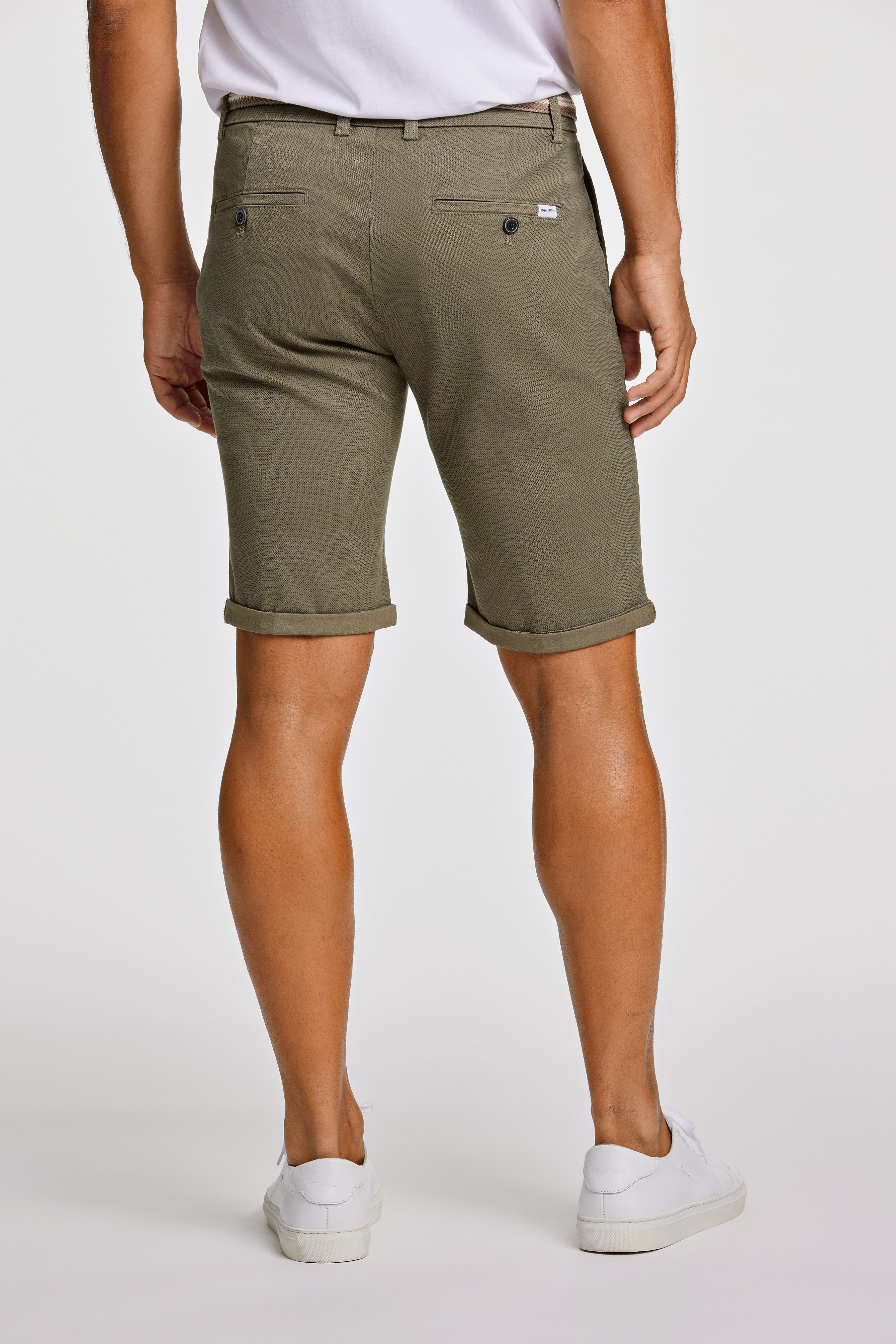 LINDBERGH Chinoshorts (2-tlg) mit Gürtel günstig online kaufen