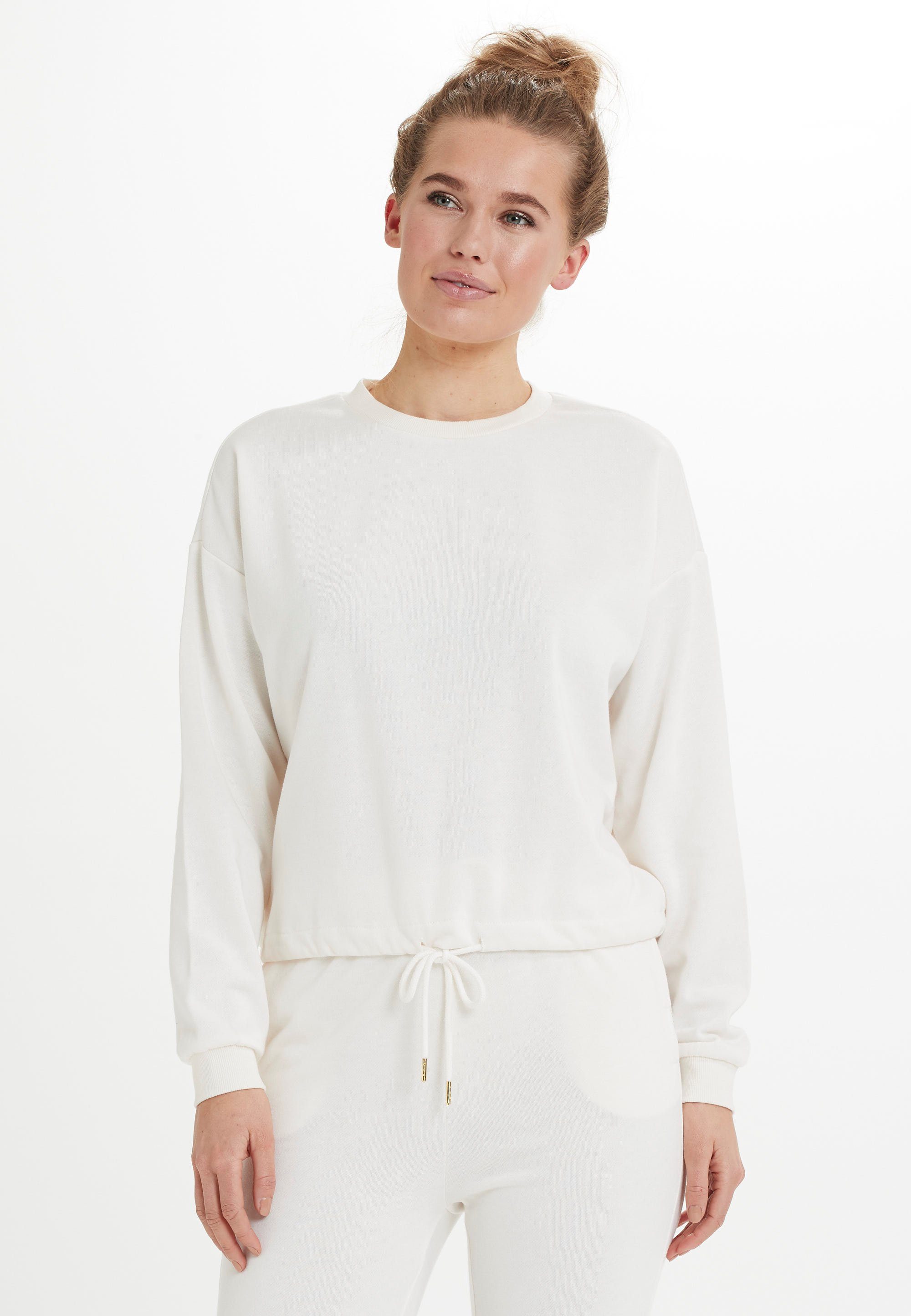 hippem Polyester Sweatshirt Soffina Baumwolle und aus Material Style, in besonders weich ist ATHLECIA