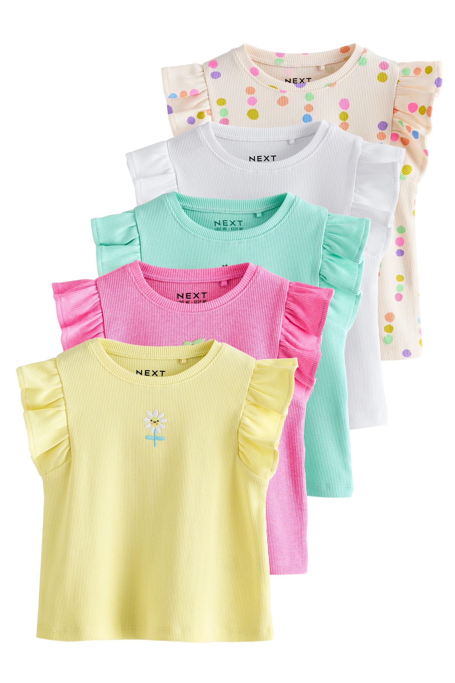 Next Shirttop Trägerhemden im 5er-Pack (5-tlg)