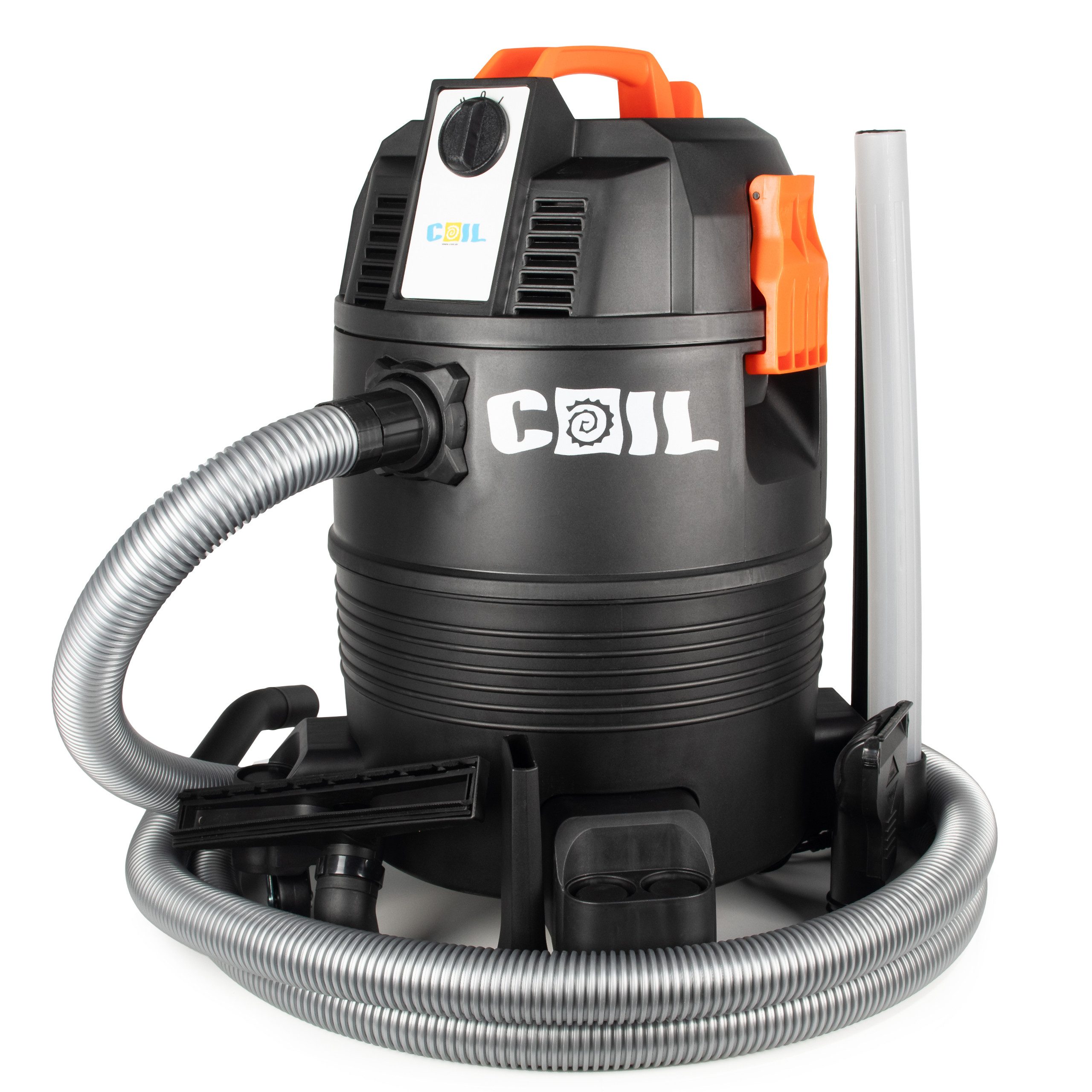 COIL Teichschlammsauger Schlammsauger, Poolreiniger Staubsauger, Teichreiniger, 1600 W, Großer Tank (35l), Gebläsefunktion, Zwei Betriebsarten