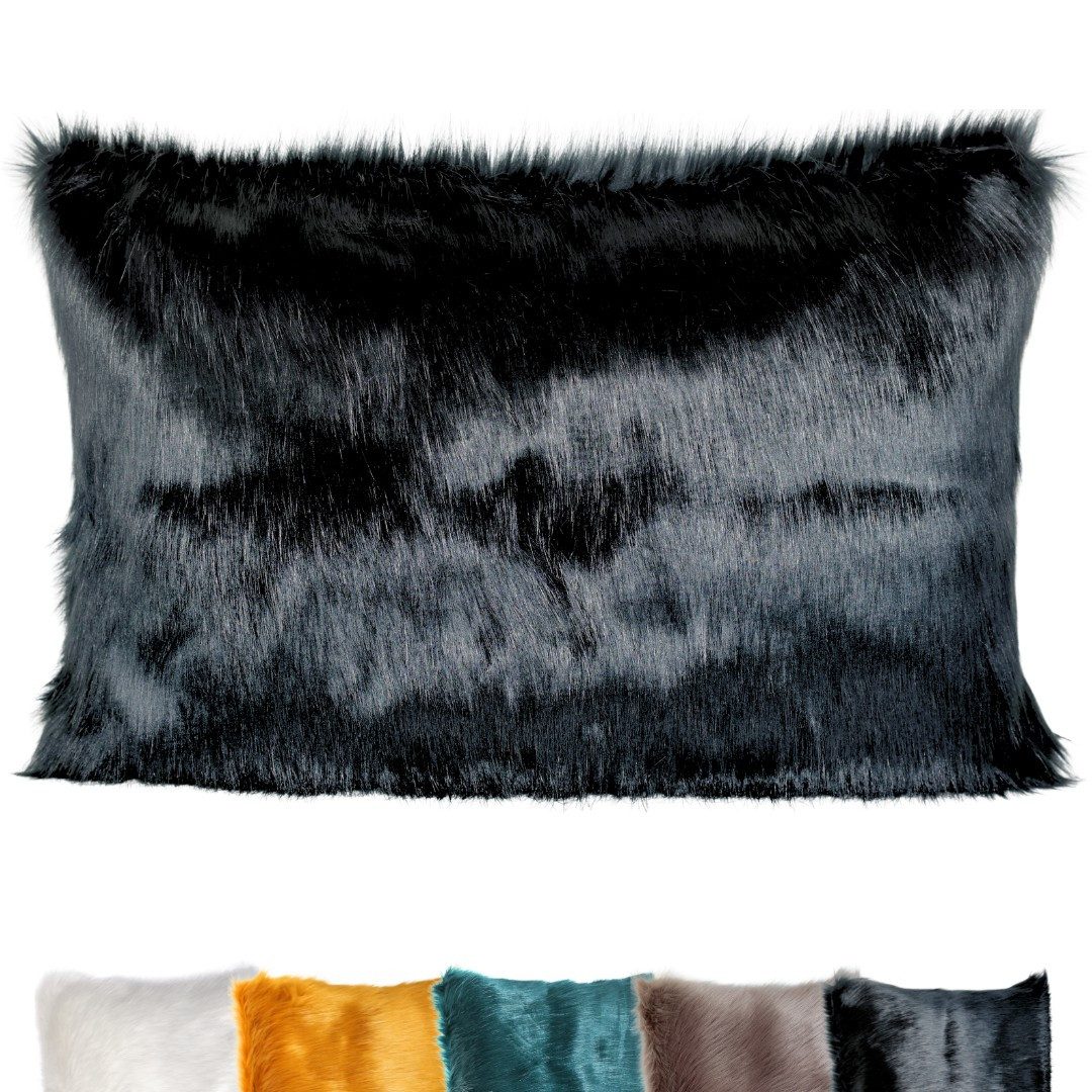 REALLaxx Dekokissen Kenia, 40 x 60 cm, Kissenbezug mit Füllung, Kunstfell, günstig online kaufen