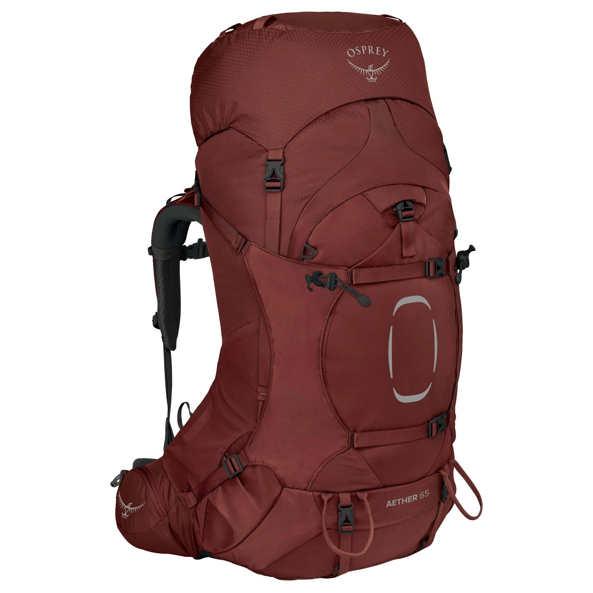 Osprey Trekkingrucksack Aether 65 L/XL - Trekkingrucksack 80 cm (deep acorn red)