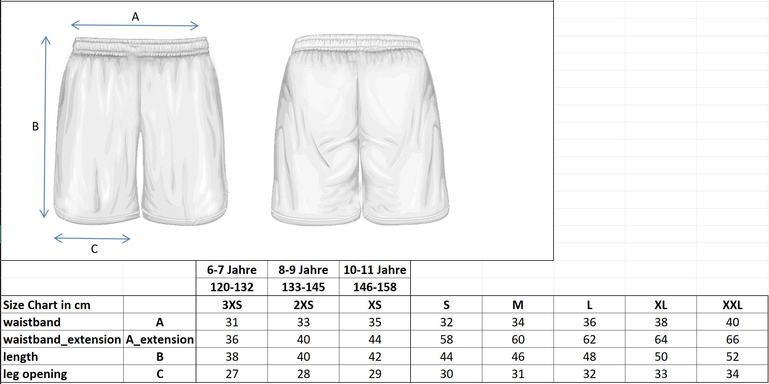 Stark Soul® Trainingsshorts Sportshort "Basic", Trainingsshorts mit Kordelzug
