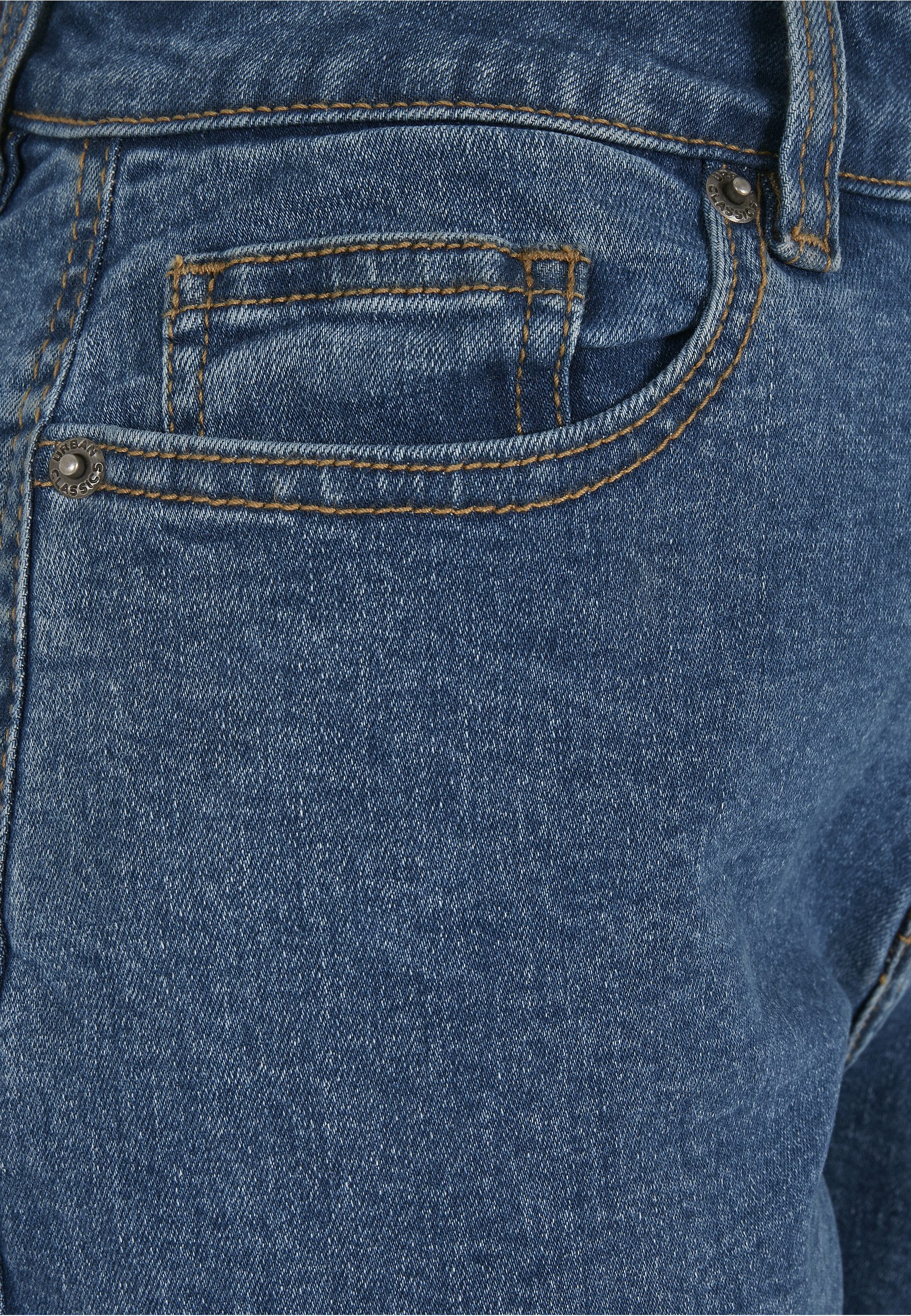URBAN CLASSICS Bequeme Jeans Urban Classics Damen Ladies Organic Stretch Denim Cargo Pants (1-tlg)