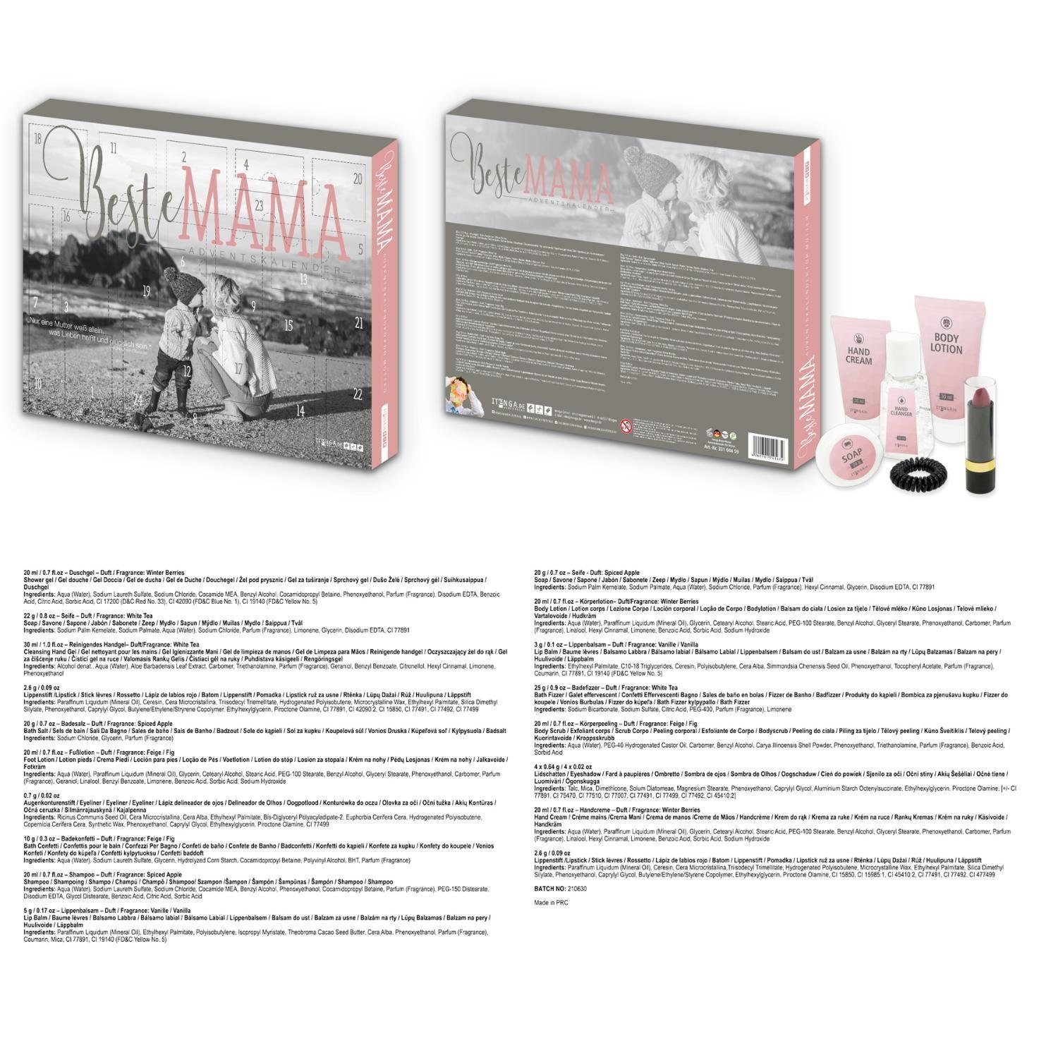 itenga Adventskalender itenga Adventskalender Beste Mama