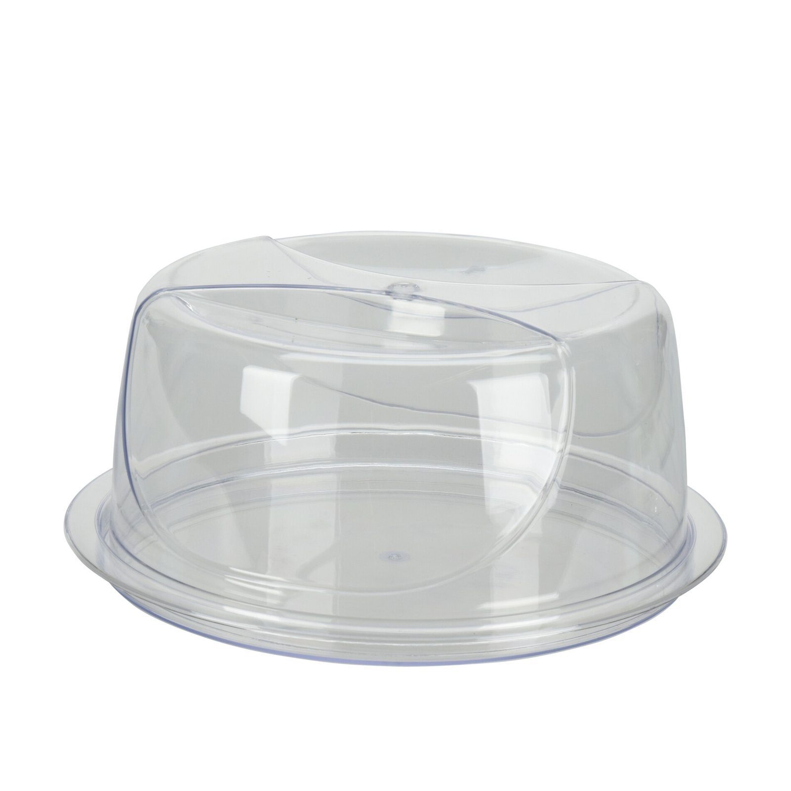 Kunststoff, (Stück, Tortenbutler Tablett Kuchenbehälter, Neuetischkultur 1-tlg)