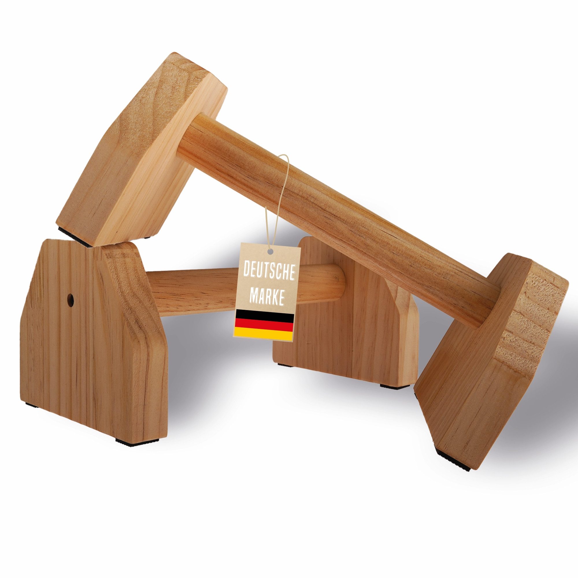 Active Peak Liegestützgriffe Push-Up Griffe aus Holz