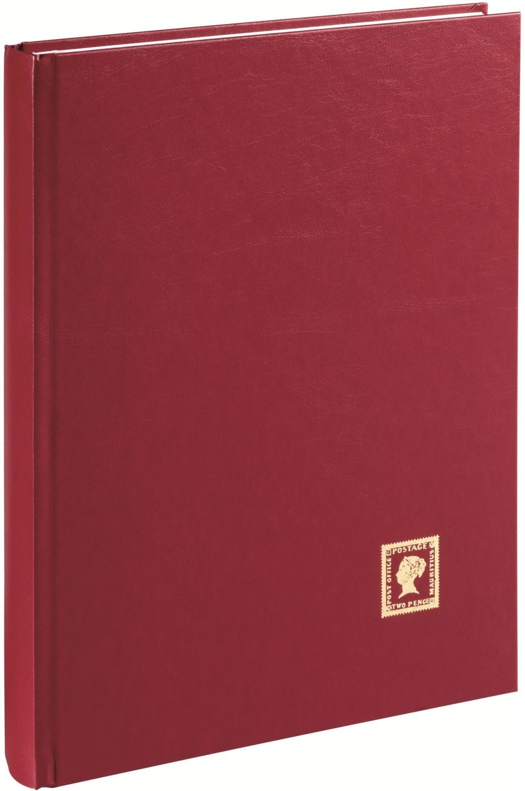 Fotoalbum Briefmarkenalbum A4 weinrot 32 Seiten.