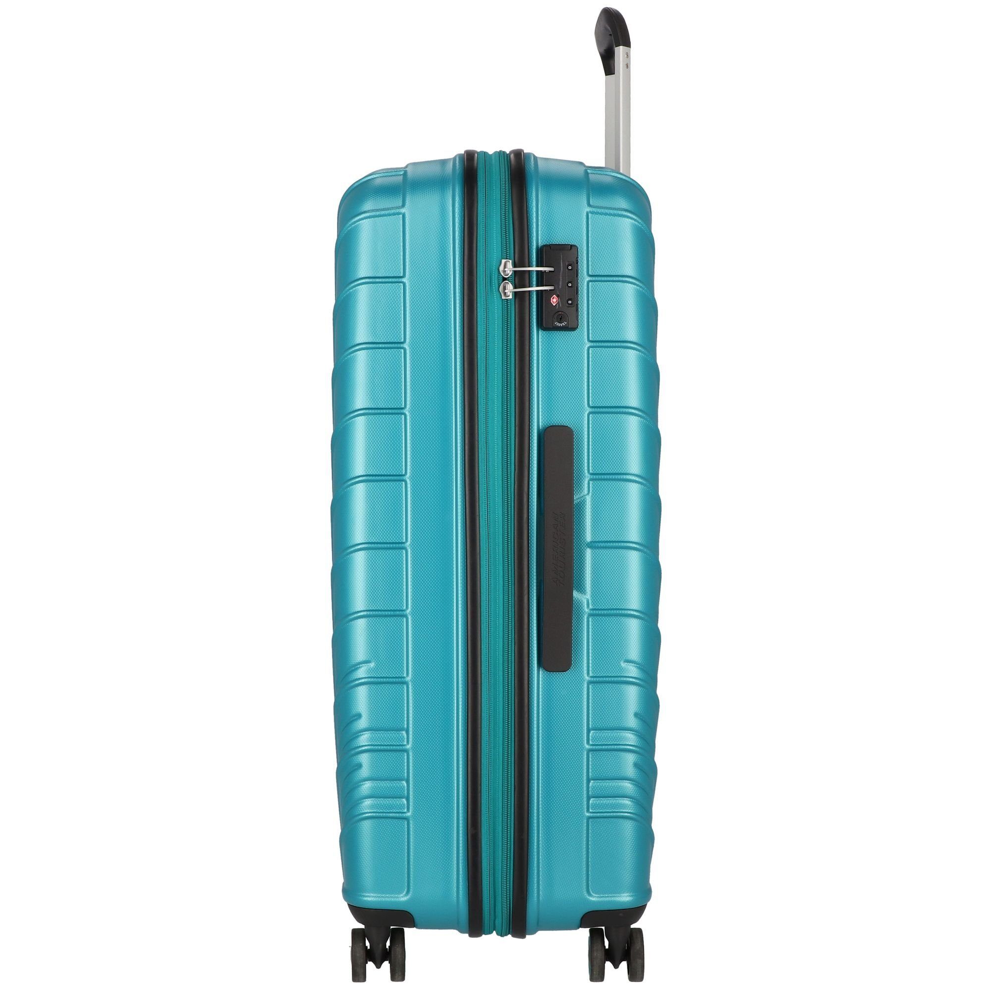 American Tourister® deep 4 Rollen, ABS Hartschalen-Trolley turquoise Speedstar