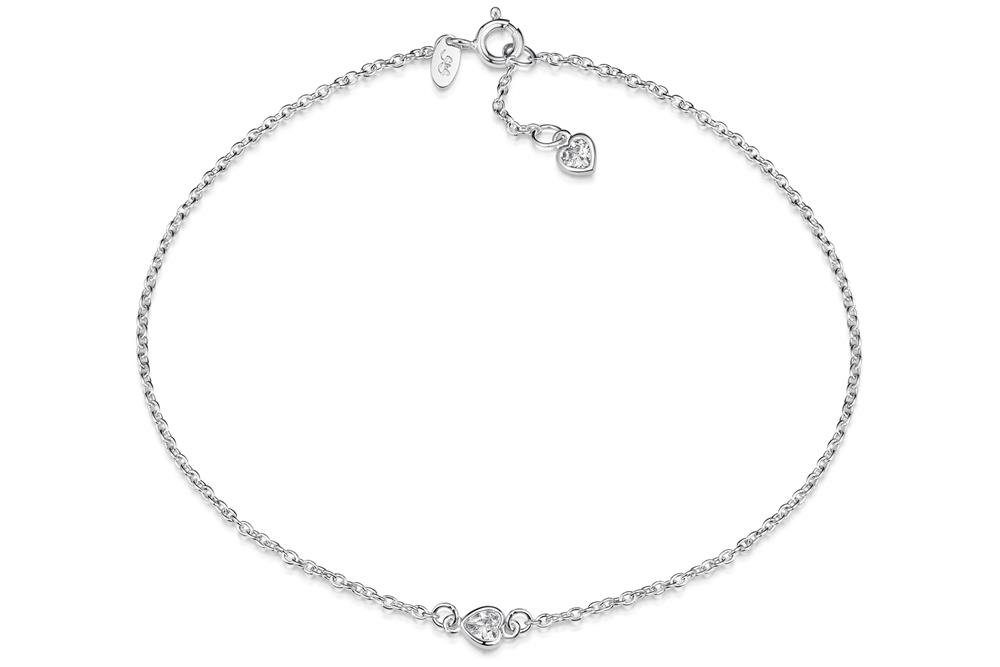 Silberkettenstore Fußkette Fußkette Erbse 1,6 mit günstig online kaufen