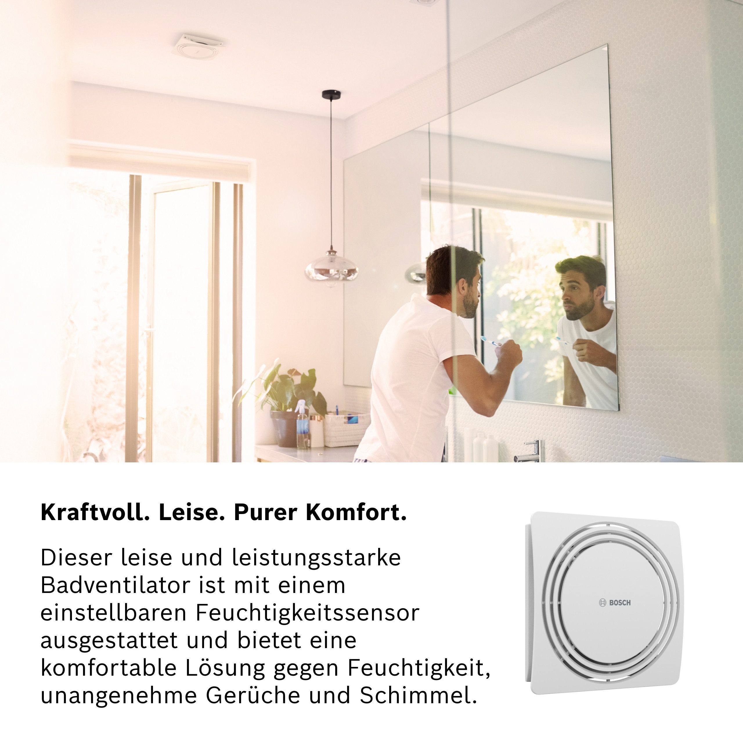 BOSCH Wandventilator Leiser Badlüfter 1900 günstig online kaufen