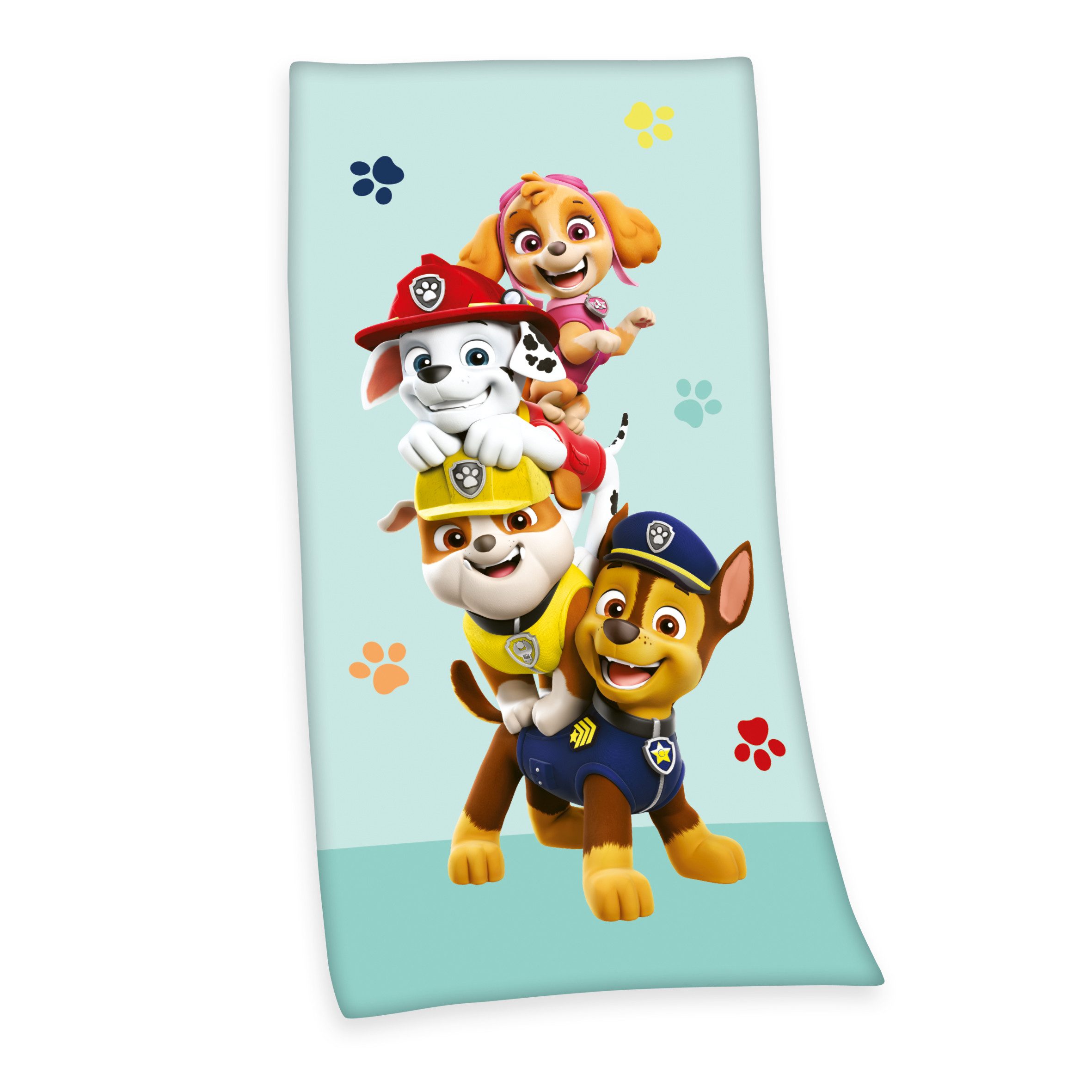 Brilliant Badetuch / Paw Patrol / 75x150cm / 100% Baumwolle, 100% Baumwolle