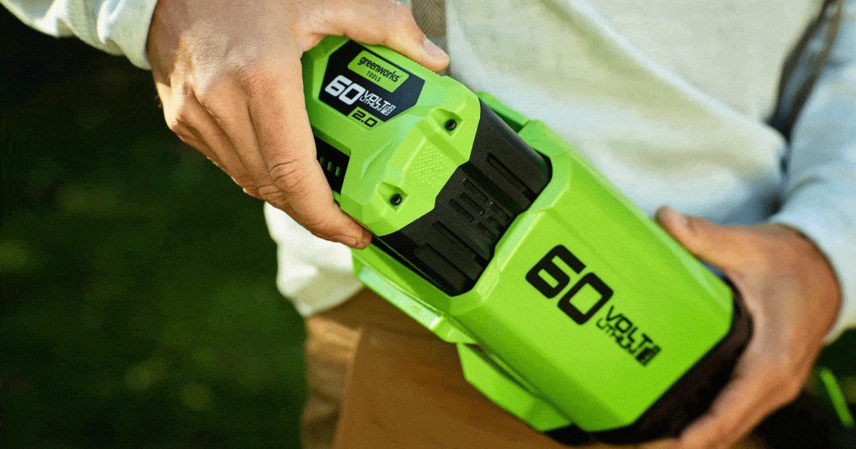 Greenworks Greenworks Akkusystem G60B2 Akku 60V 2Ah Li-Ion Batterie Akku-Set 2000 mAh (60 V V)