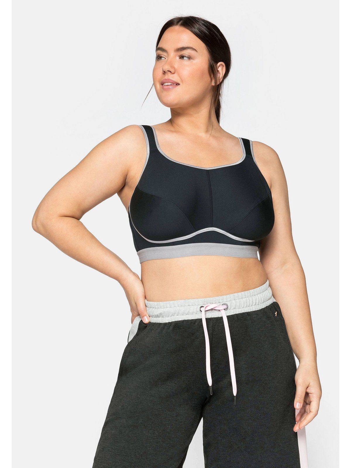 Sheego Sport-BH Große Größen im Doppelpack