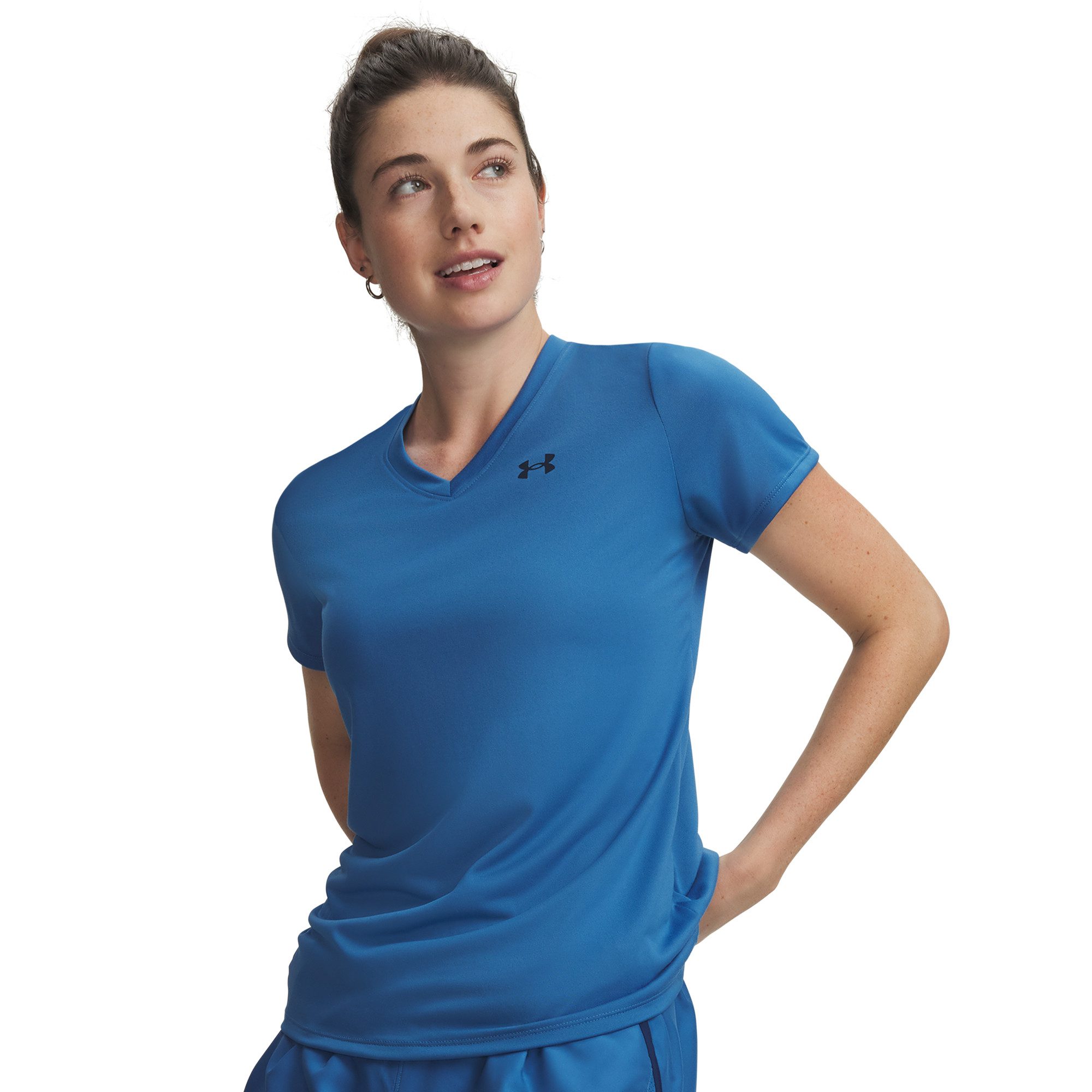 Under Armour® T-Shirt Under Armour Damen T-Shirt Tech SSV- Solid 1384229