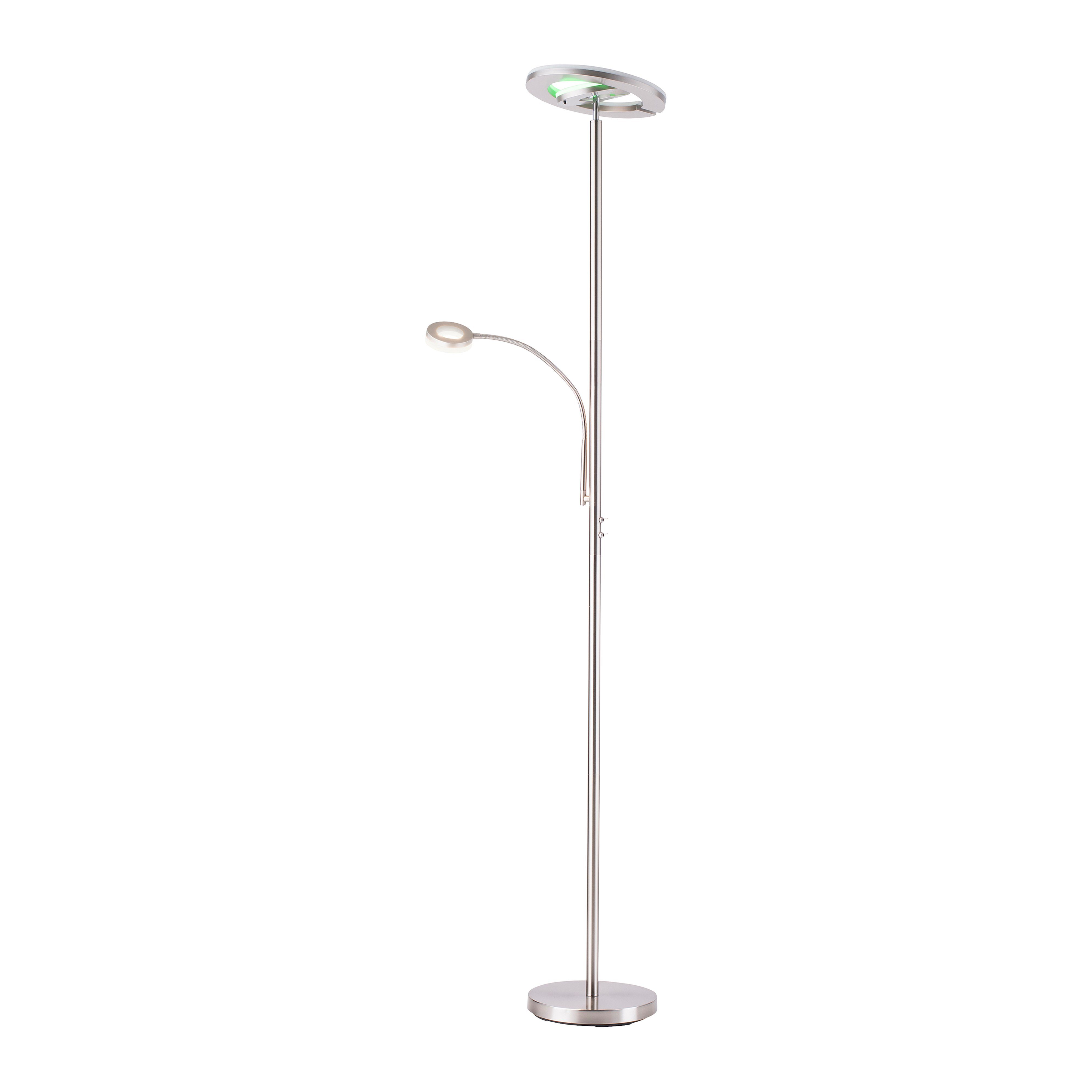 JUST LIGHT Stehlampe Ls-ROCCO, LED fest integriert, warmweiß - kaltweiß, RG günstig online kaufen