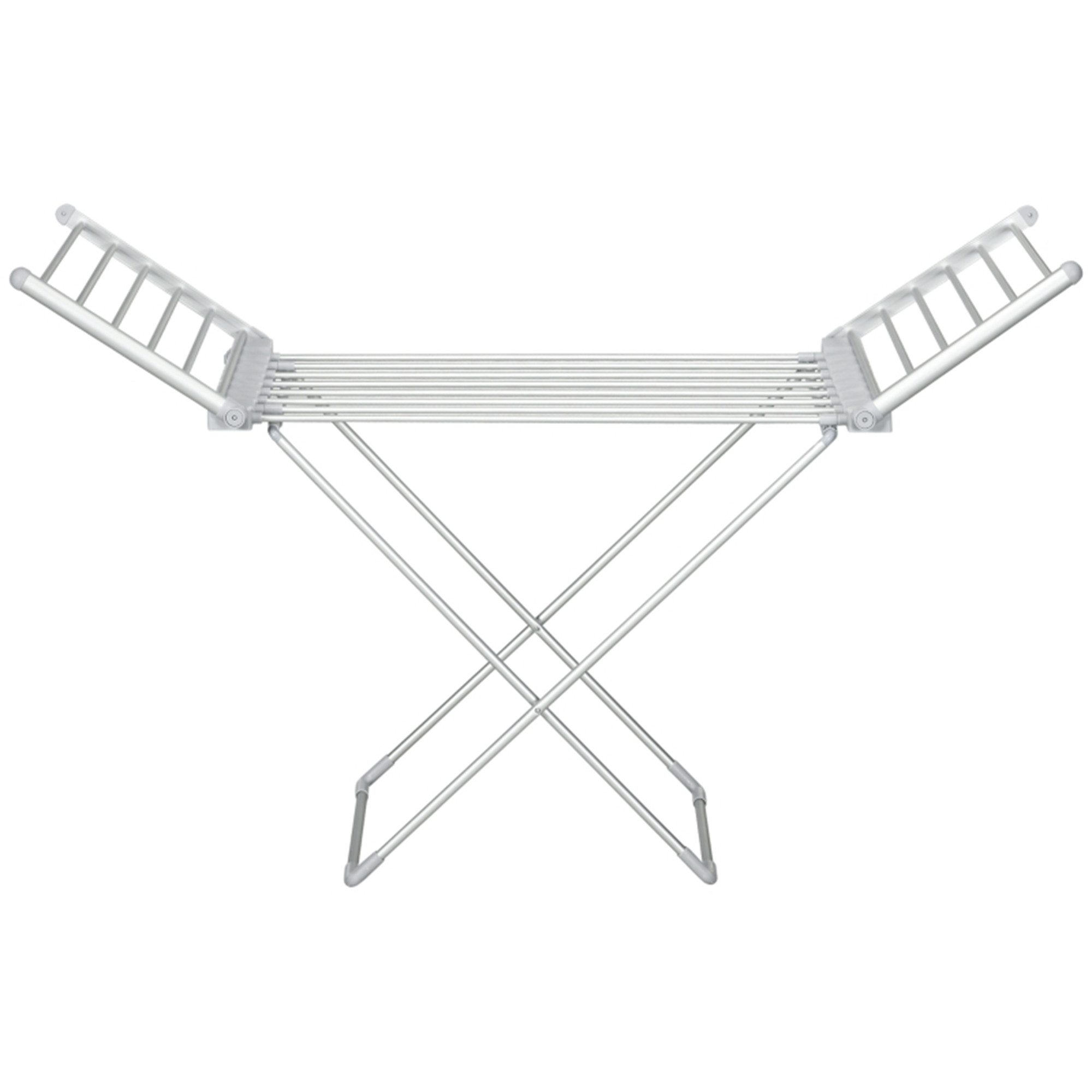 MC Star Wäscheständer mit Heizfunktion, 45-55 ℃, zusammenklappbar, 144L x 53B x 96H cm