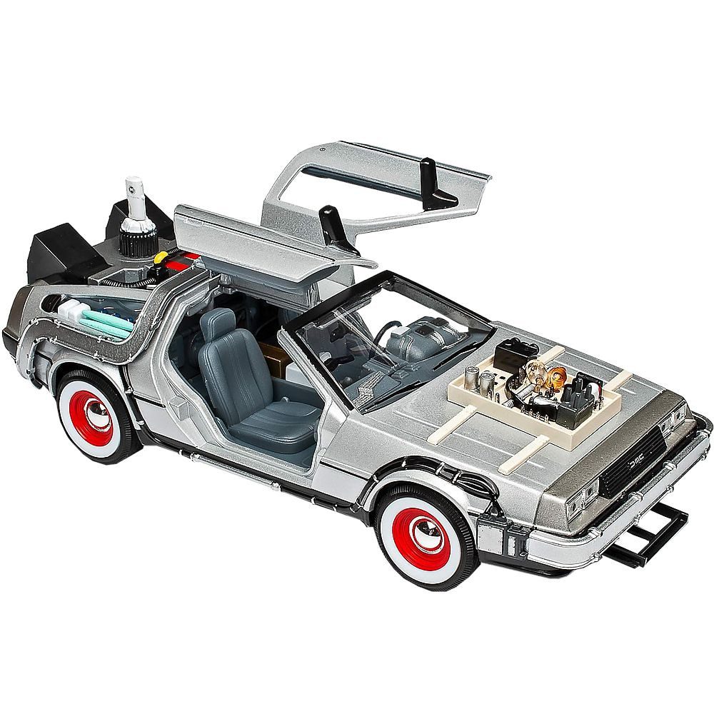 Welly Spielzeug-Auto Auto Delorean DMC Zeitmaschine Zurück in die Zukunft I günstig online kaufen
