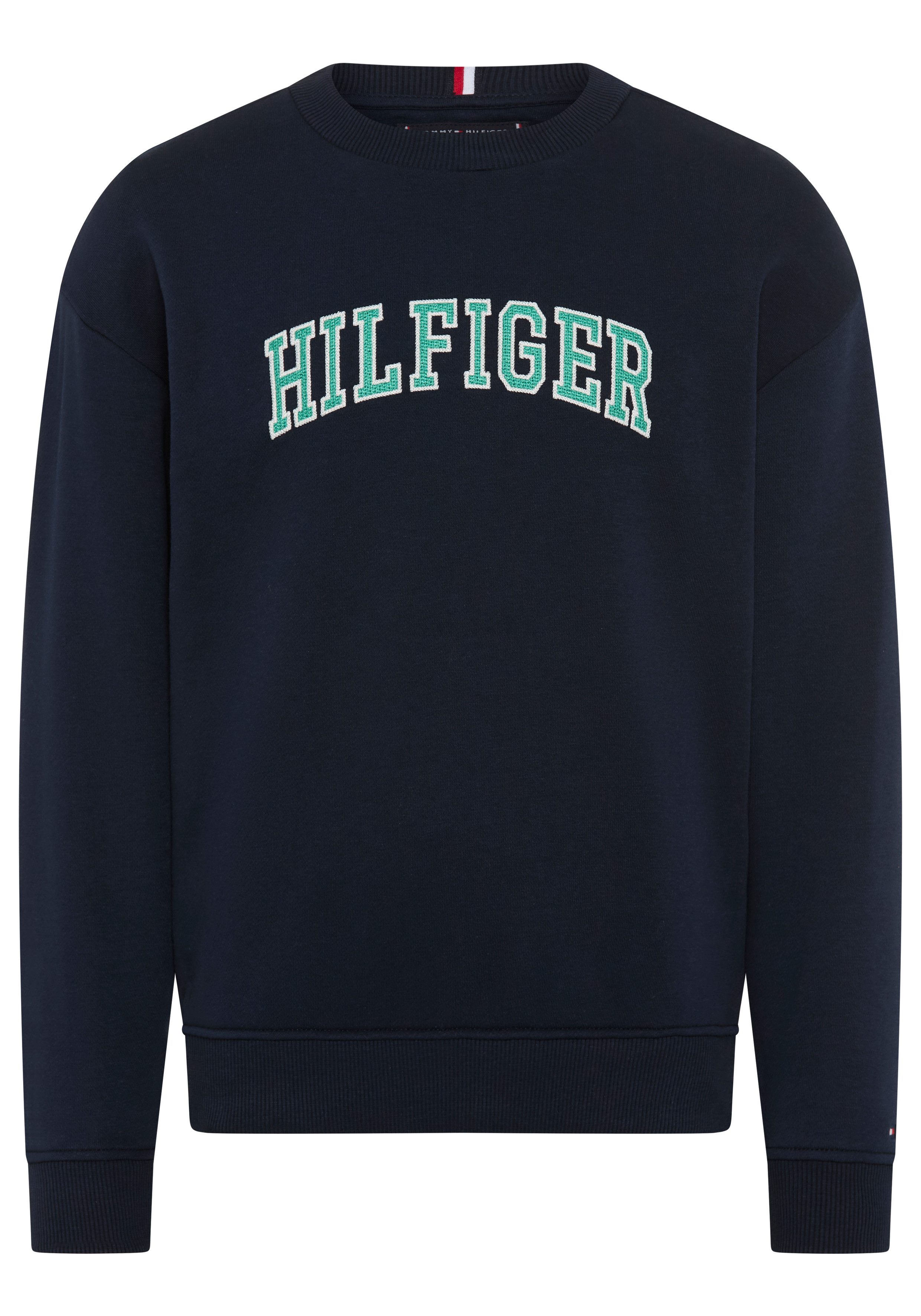 Tommy Hilfiger Sweatshirt HILFIGER VARSITY SWEATSHIRT für Kinder bis 16 Jahre, Rundhals – Bild 5 von 5