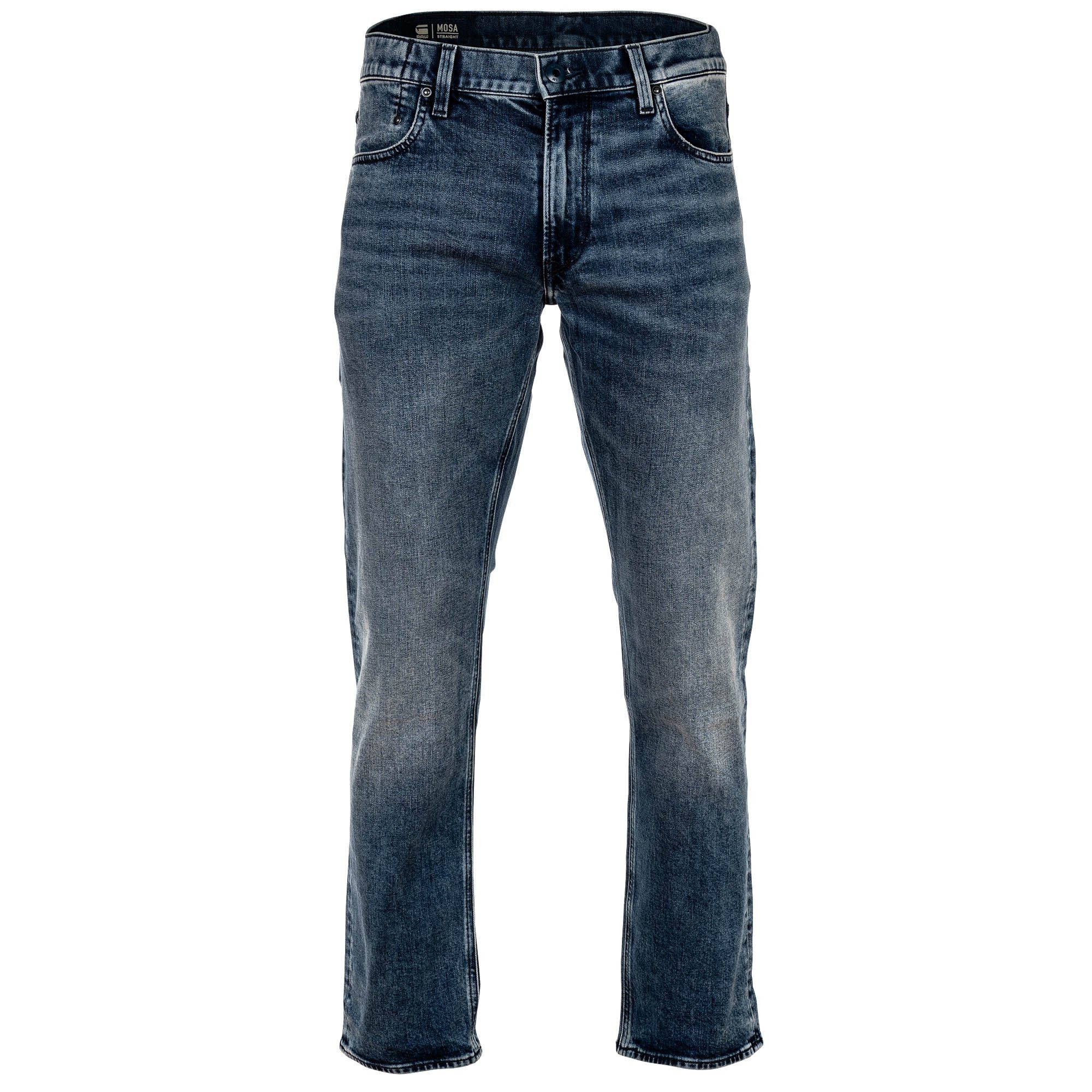 G-STAR Straight-Jeans Mosa Straight mit hellen günstig online kaufen