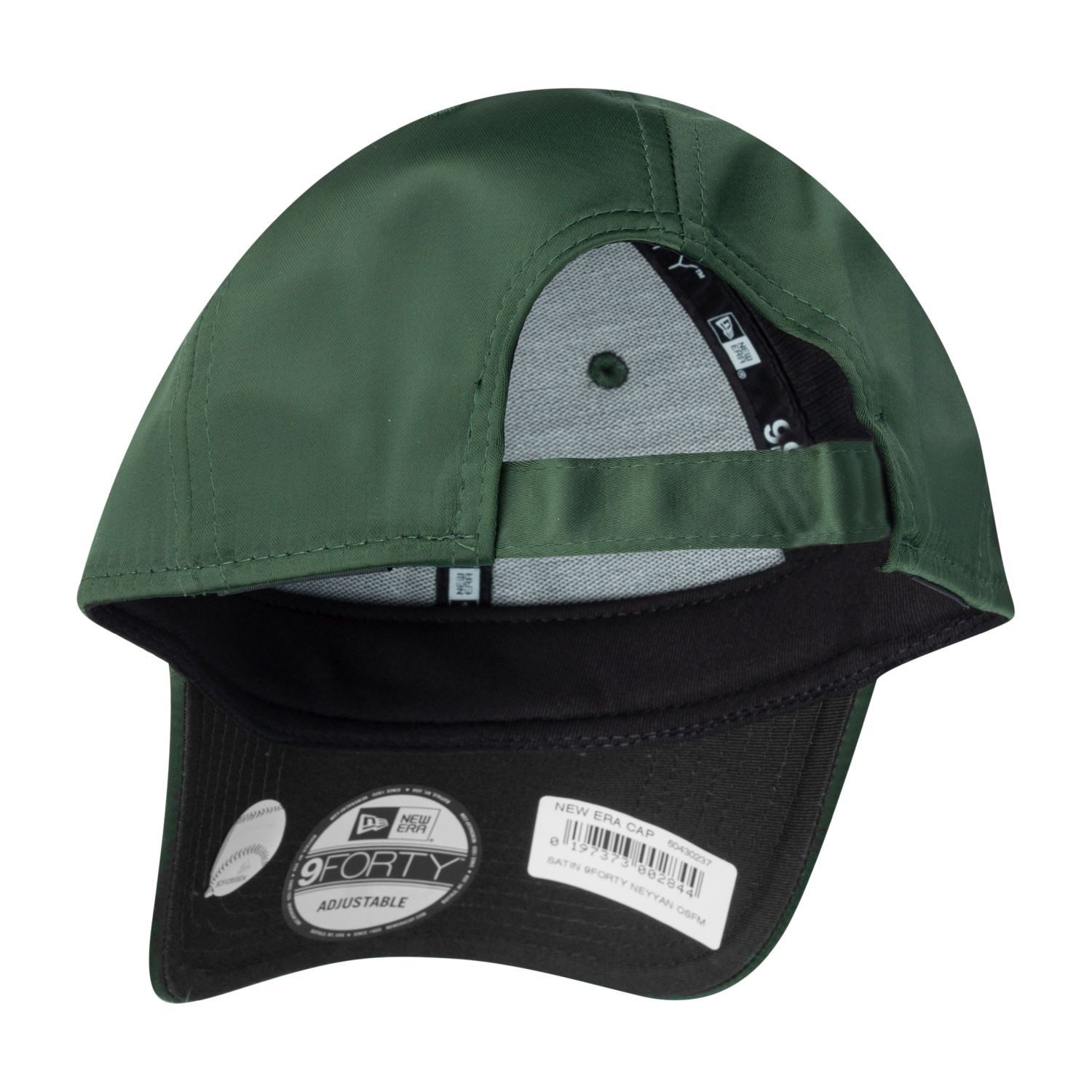 New Era Baseball Cap 9Forty SATIN New York Yankees dunkelgrün