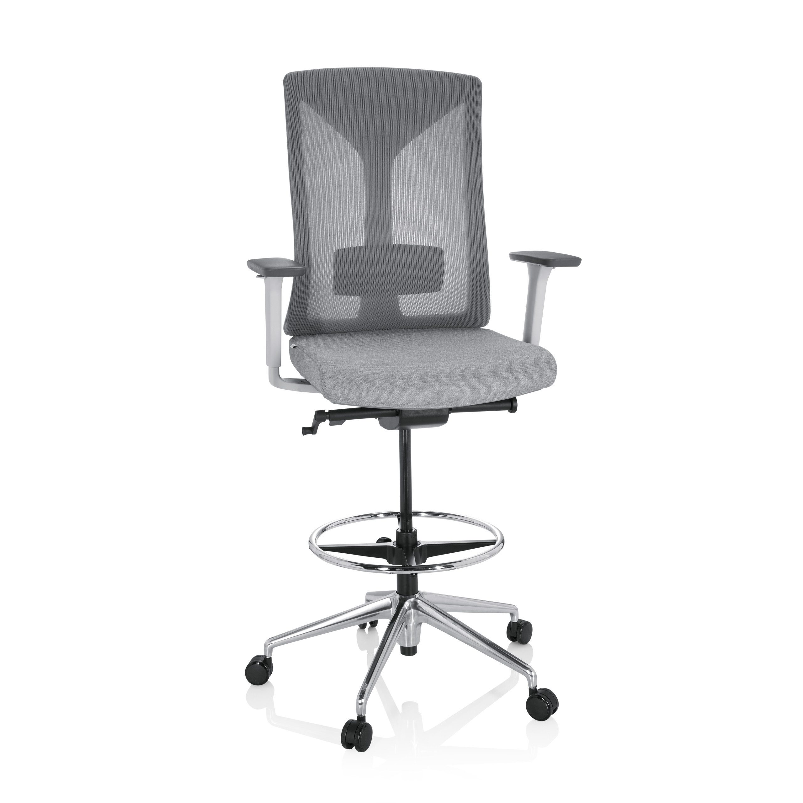 hjh OFFICE Drehstuhl Counterstuhl HALIFAX WORK Stoff / Netzstoff (1 St), Ar günstig online kaufen