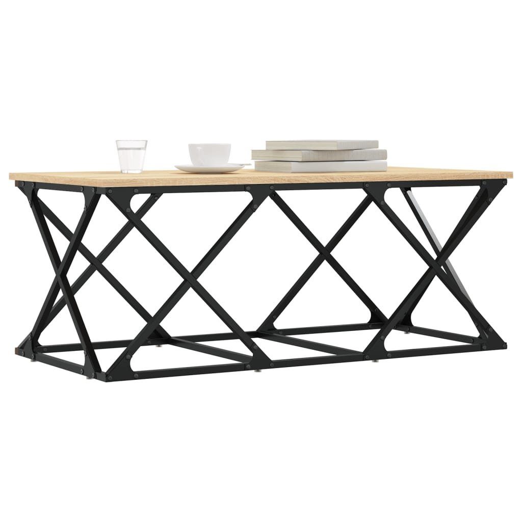 vidaXL Couchtisch Couchtisch Sonoma-Eiche 100x49x40 cm günstig online kaufen