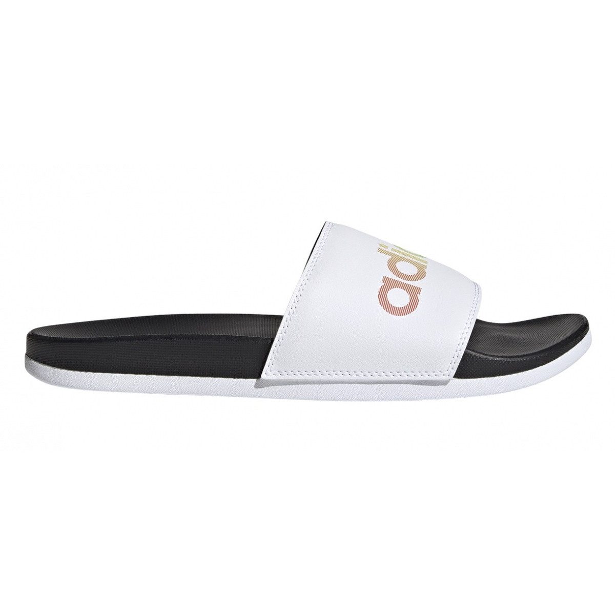 adidas Performance Adilette Comfort weiss/schwarz Herren - 1 Paar Badeschuh