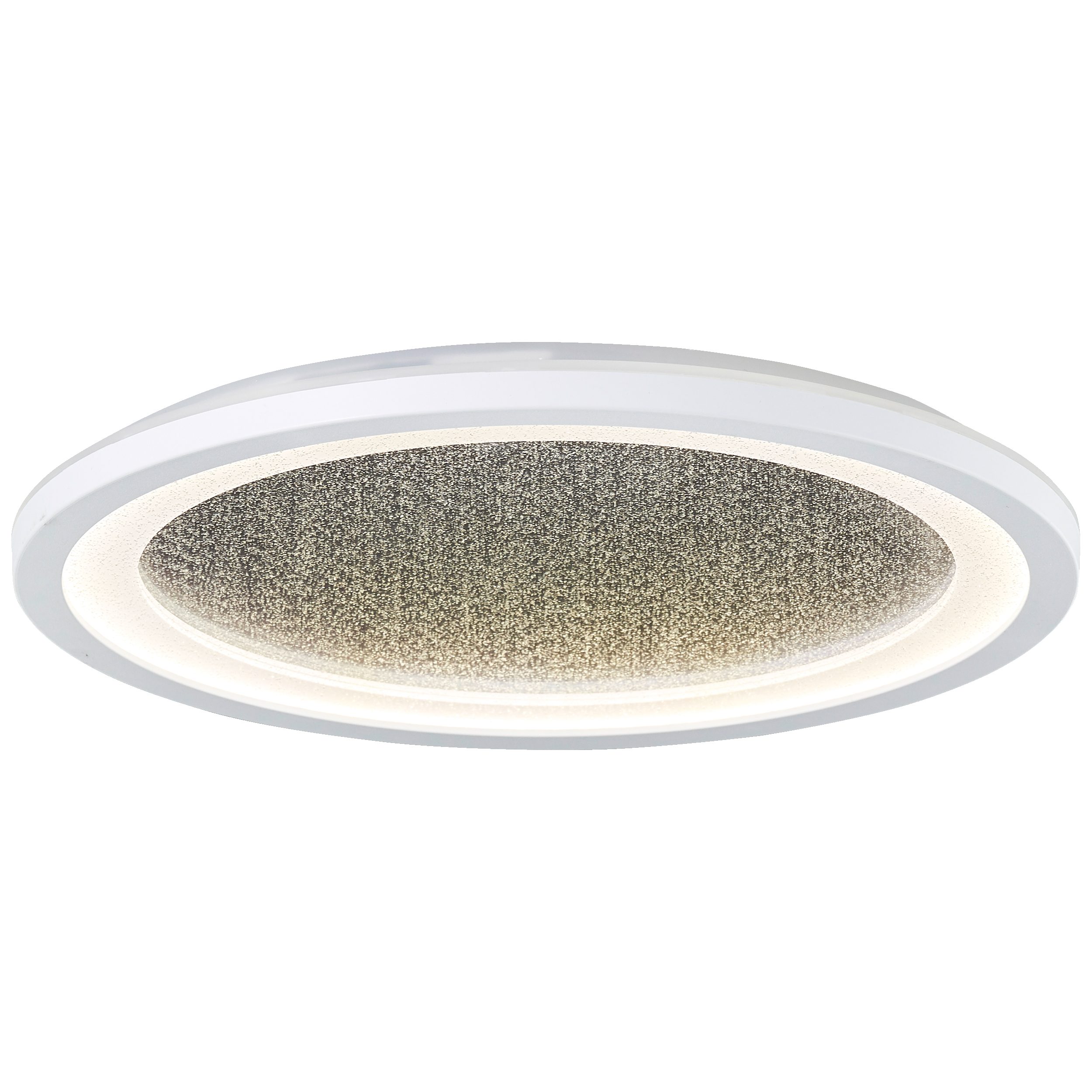 Lightbox LED Panel, LED fest integriert, Neutralweiß, LED-Deckenlampe mit Glitzereffekt, 22 W, 2200 lm, 4000 K, weiß