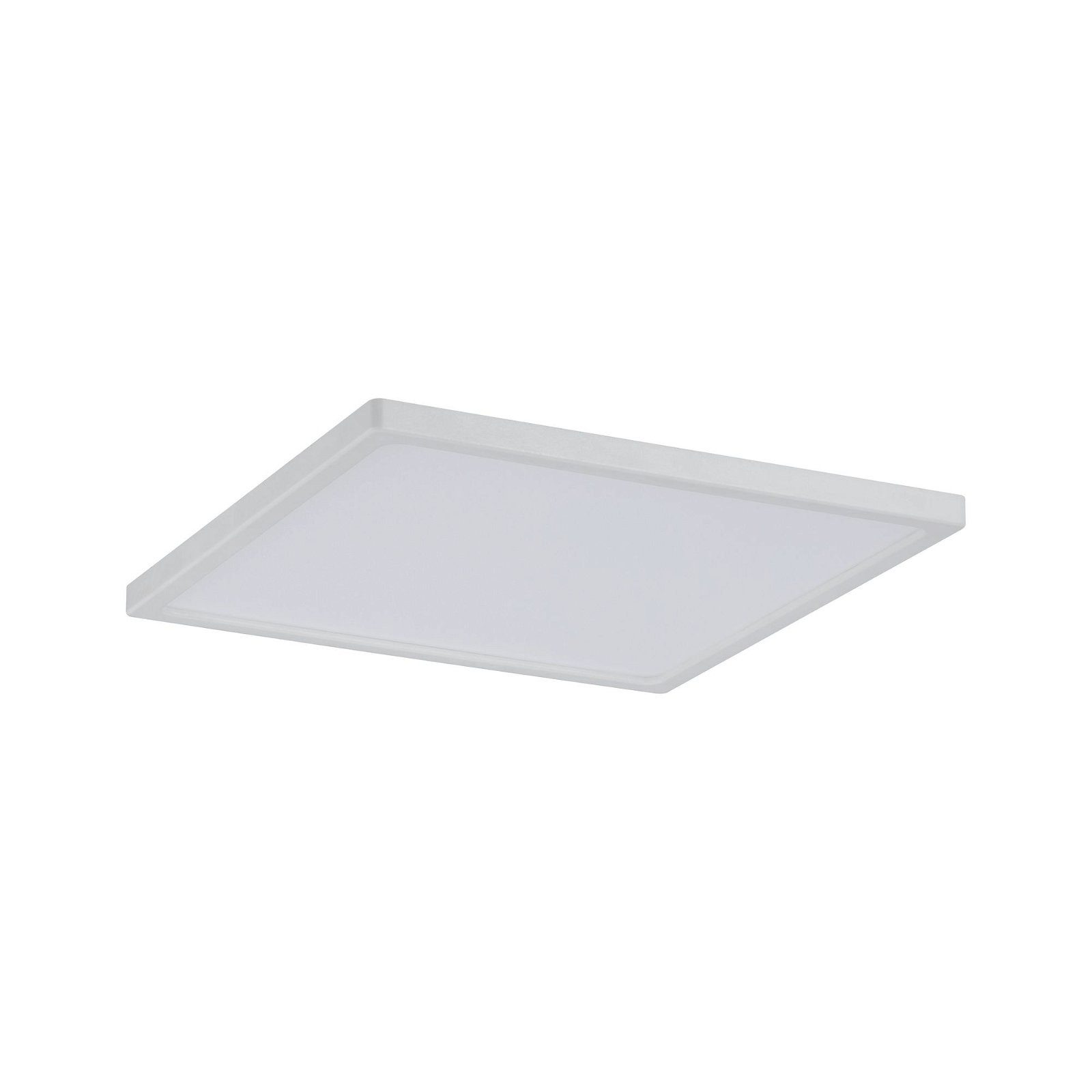 Paulmann LED Einbauleuchte Areo eckig 180x180mm 11W 770lm 3000K Nickel matt IP23 Deckenmontage, LED fest integriert, Warmweiß, Einbaupanel
