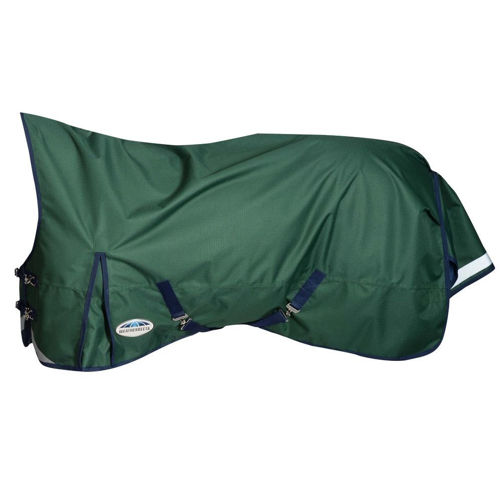 WeatherBeeta Pferde-Regendecke Weatherbeeta Comfitec Plus Dynamic II High Neck Lite 0g - hunter/navy