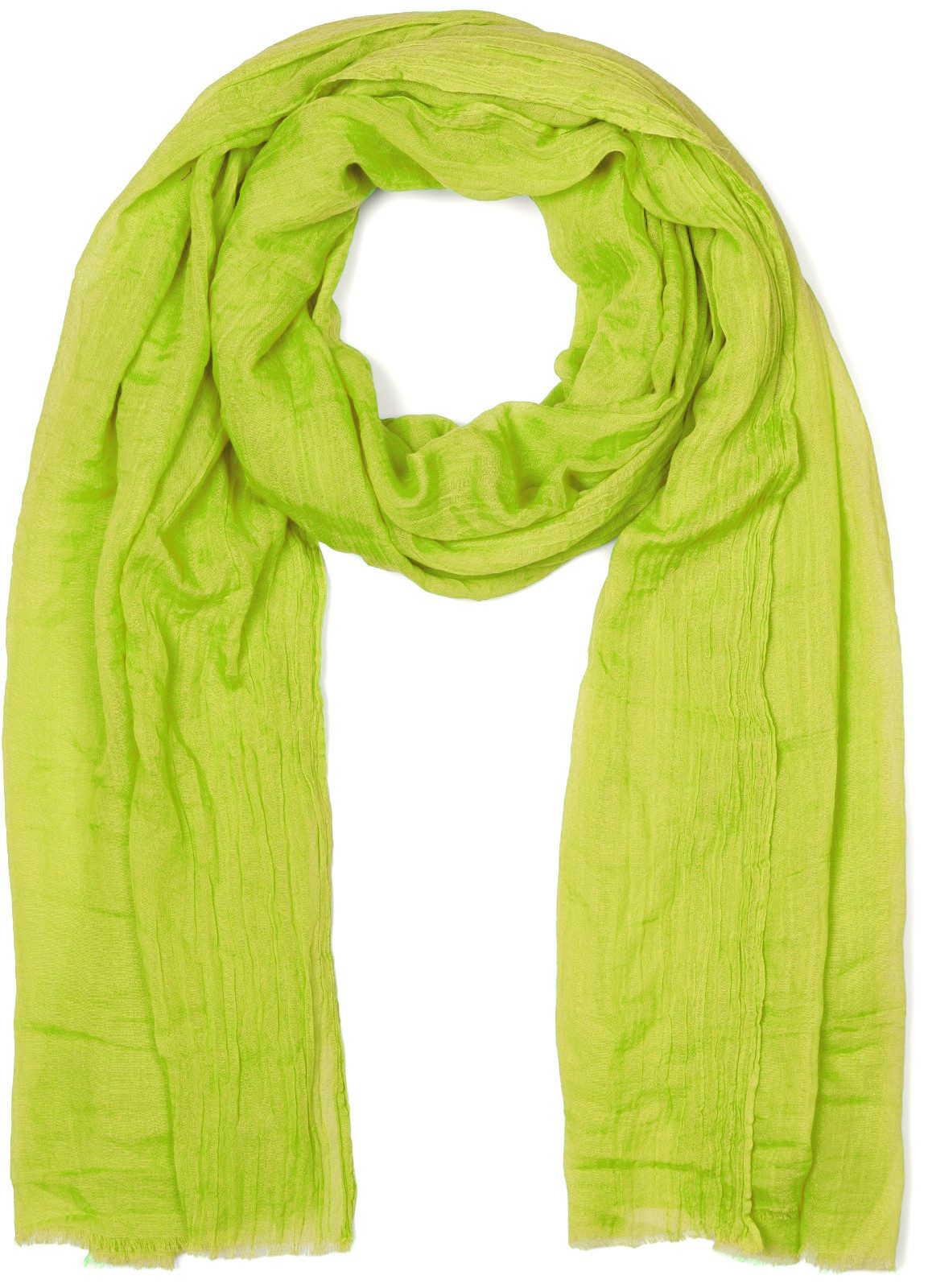 styleBREAKER Modeschal Leichter Schal Einfarbig, (1-St)