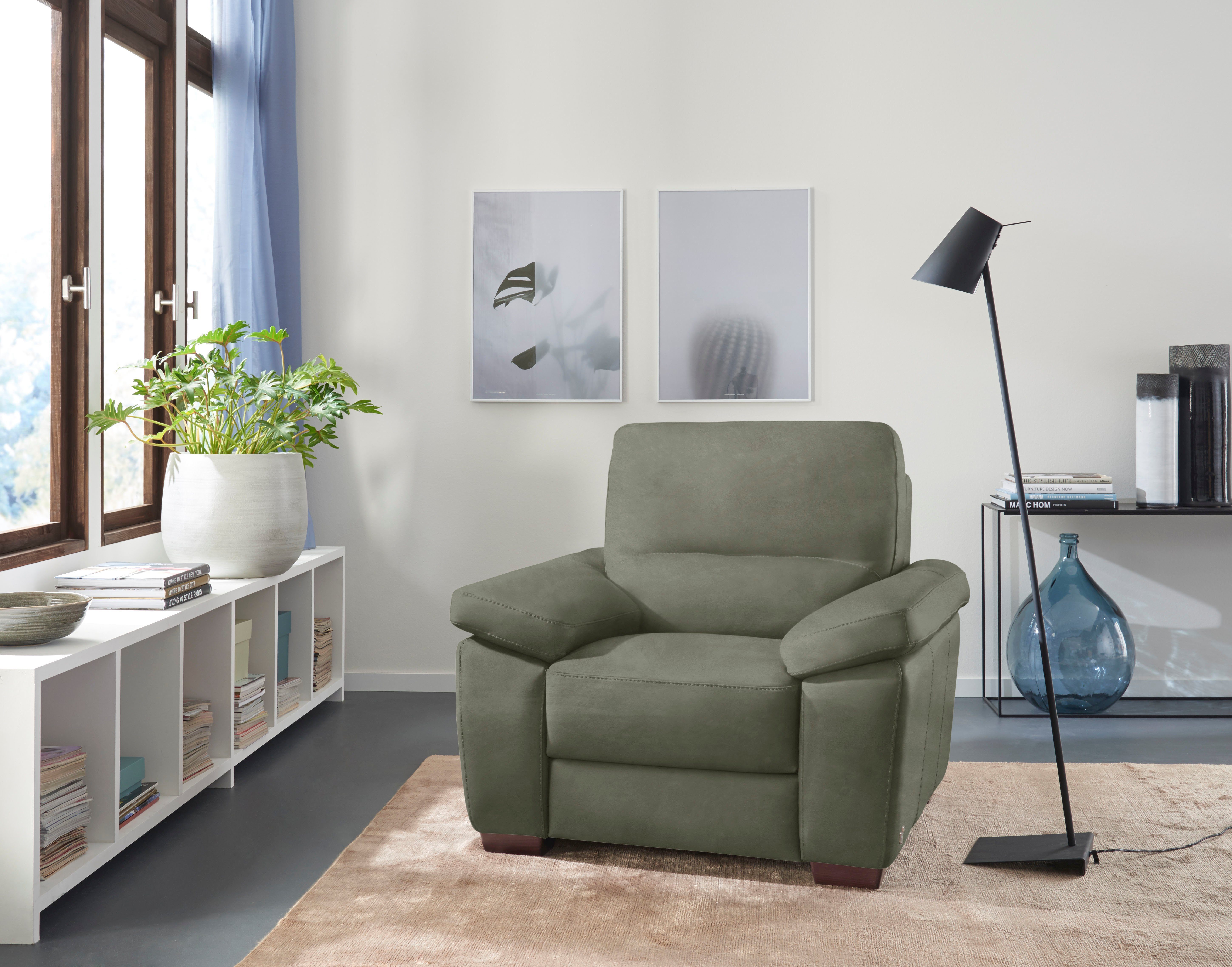 CALIA ITALIA Кресла Gaia, in edlem Design und mit erstklassigem Sitzkomfort, aus pflegeleichtem Luxus-Microfaser Ginevra Hydro Care