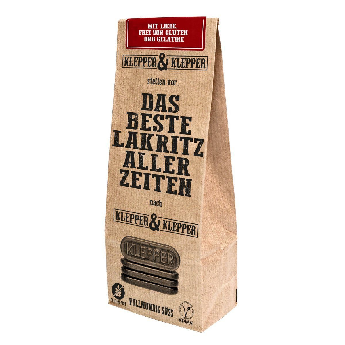 Klepper & Klepper Süßigkeit Klepper & Klepper „Das Beste Lakritz Aller Zeiten“ Vollmundig‑Süß 200g