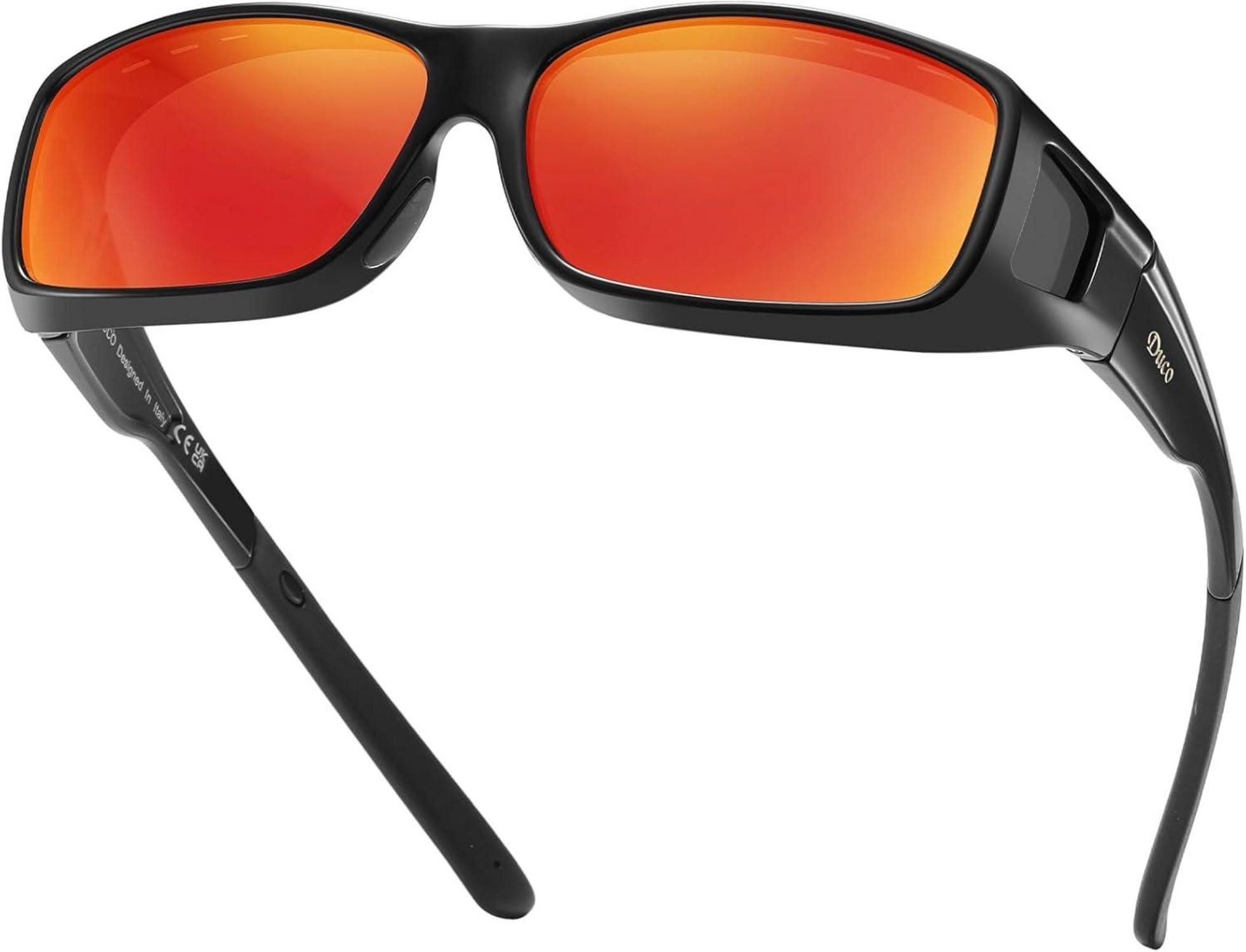 Sonnenbrille Sonnenbrille Polarisiert Unisex UV400 Schutz Wrap Around Überbrille