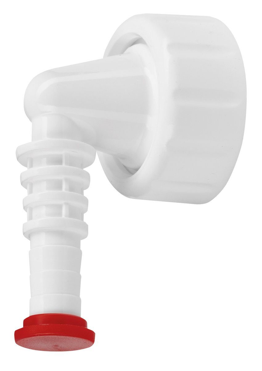 Siphon Winkelanschluss für Trockner/Geschirrspüler, weiß