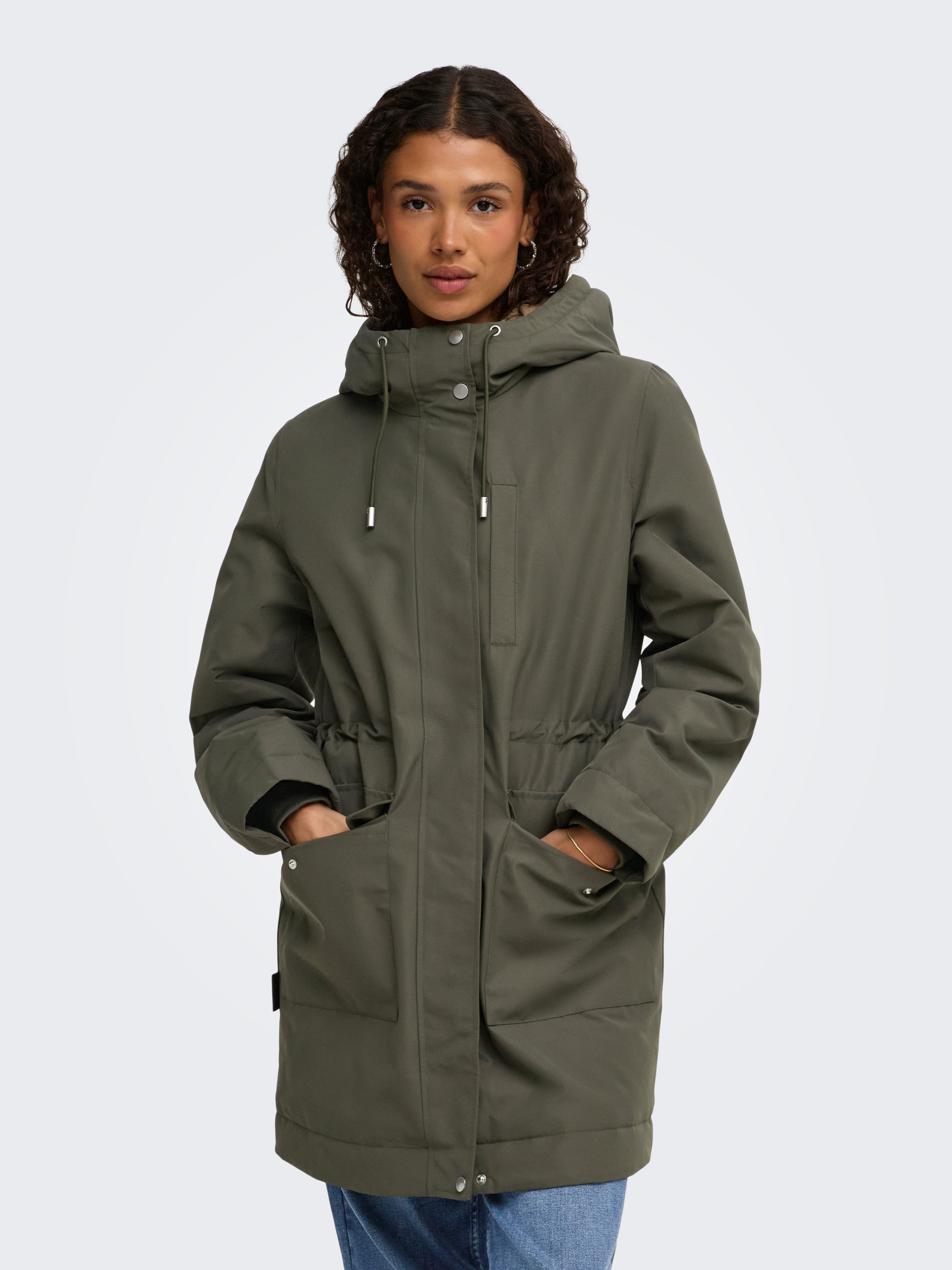JDY Parka JDYVALENCIA PARKA COAT OTW SIJ Polyester