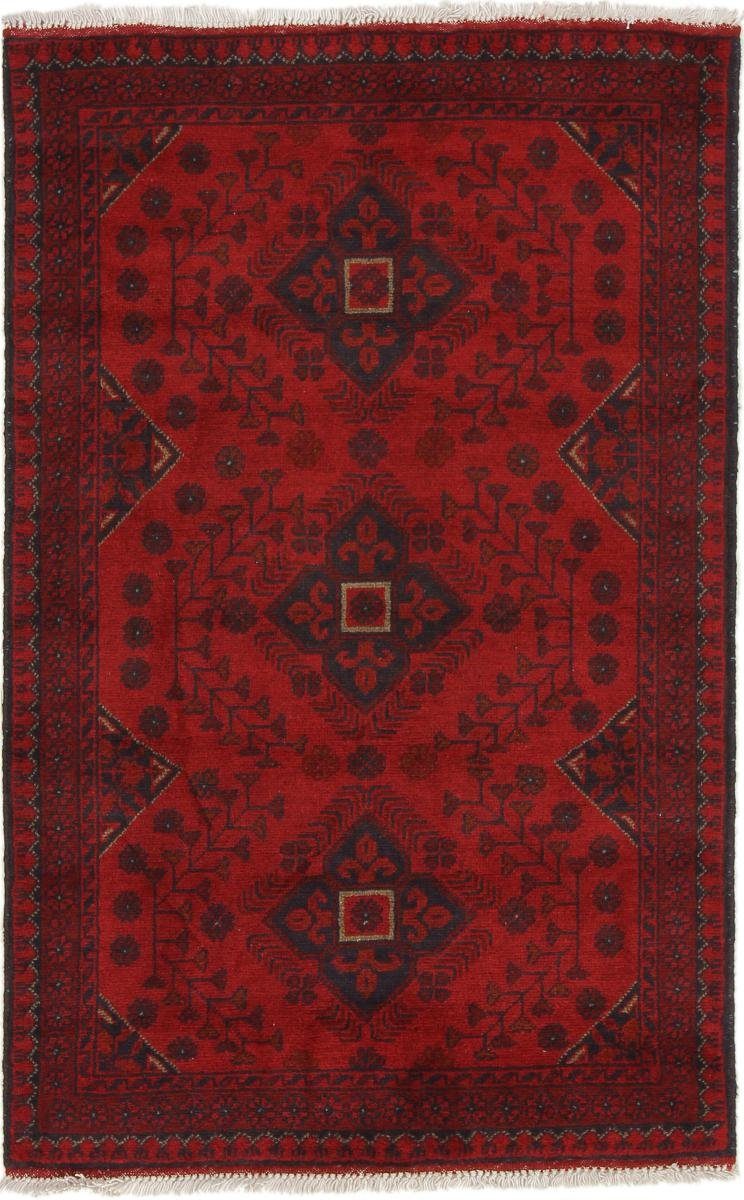 Orientteppich Khal Mohammadi 83x125 Handgeknüpfter Orientteppich, Nain Trading, rechteckig, Höhe: 6 mm