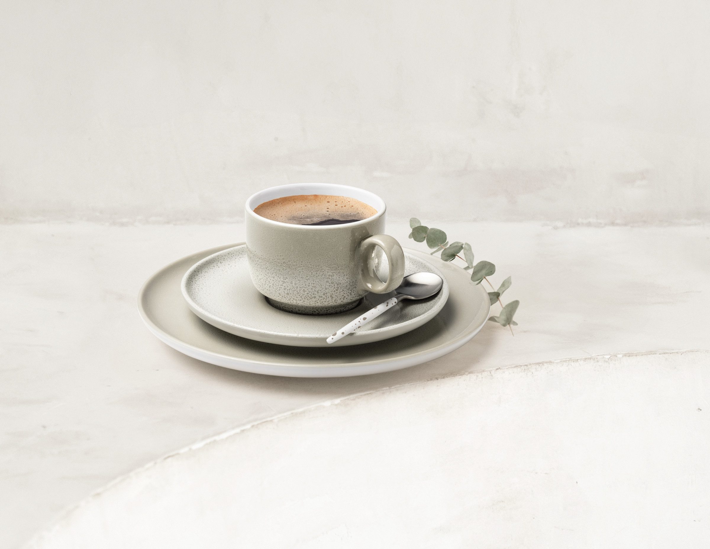 Seltmann Weiden Cappuccinotasse Sento Home, 1-tlg., Porzellan, Kaffeetasse mit Henkel, 380 ml