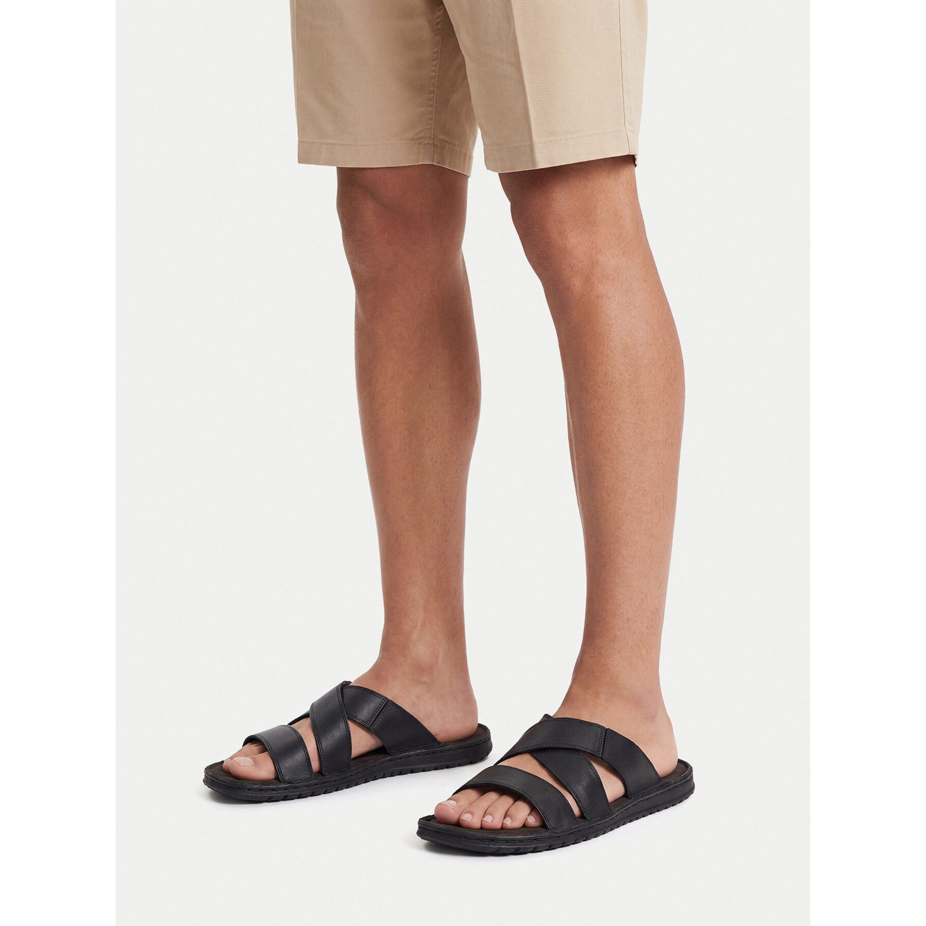 LASOCKI Lasocki Herren-Flip-Flops Schwarz Badepantolette